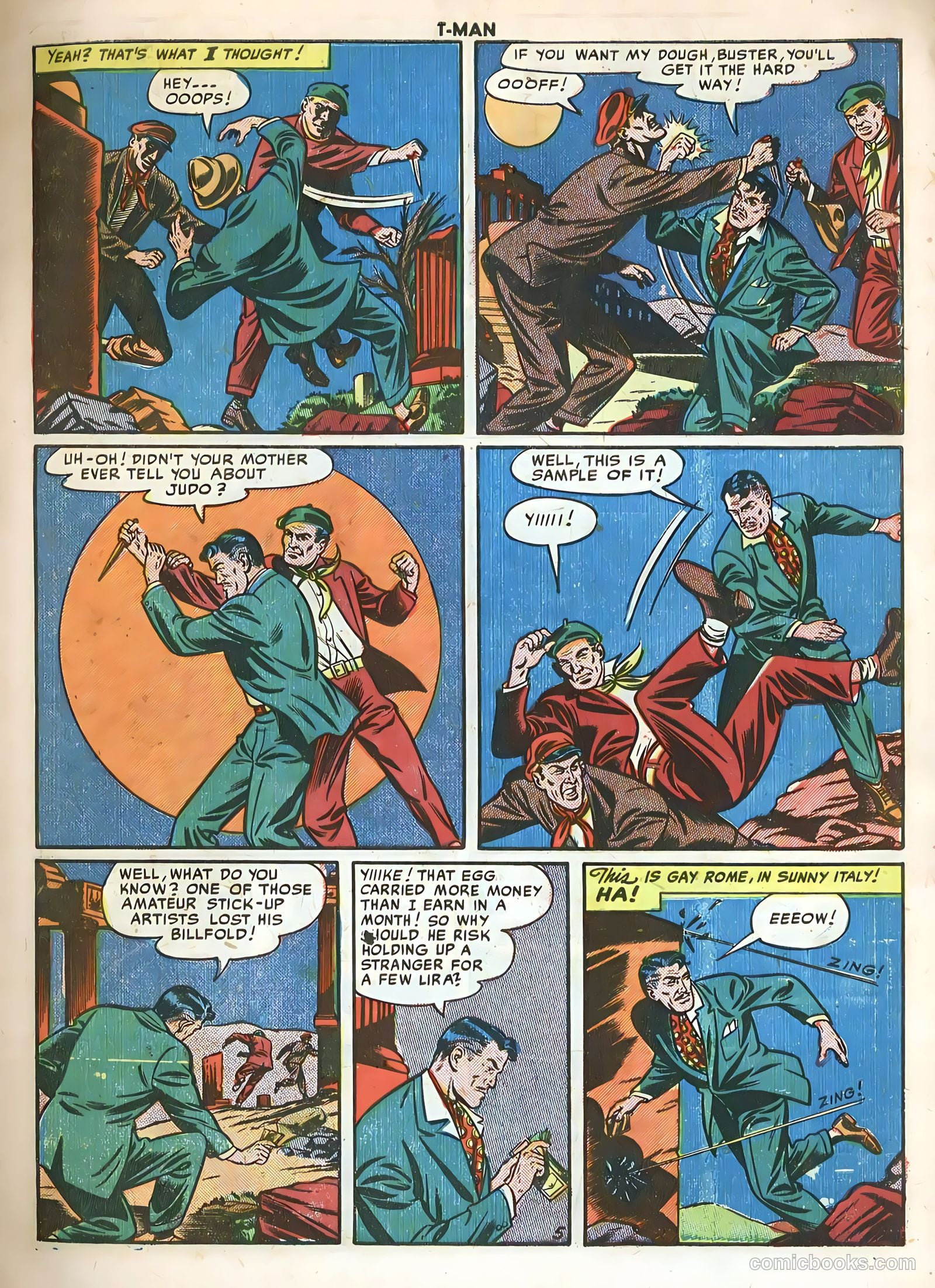T-Man #1 — page 7 of 36