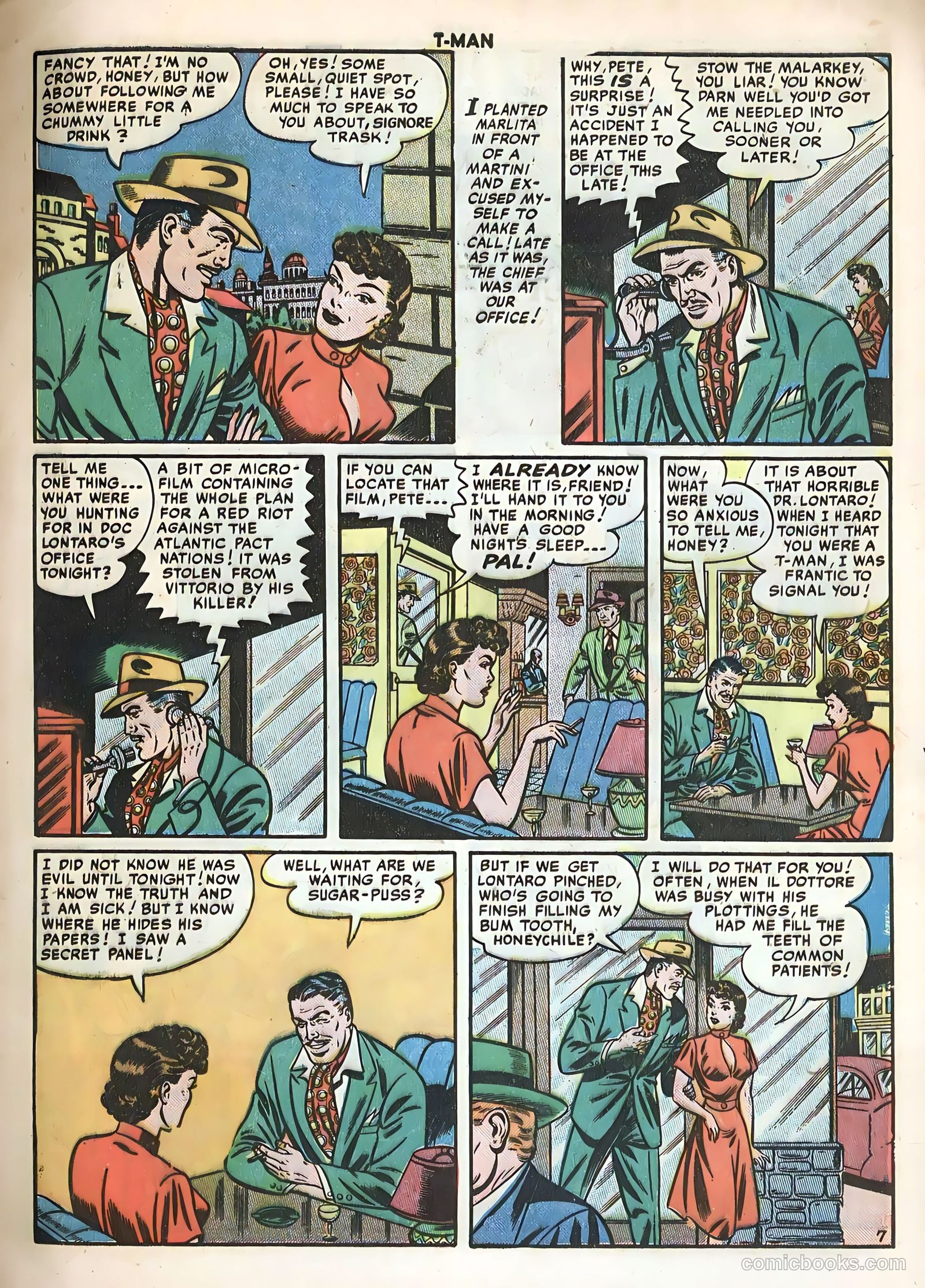 T-Man #1 — page 9 of 36