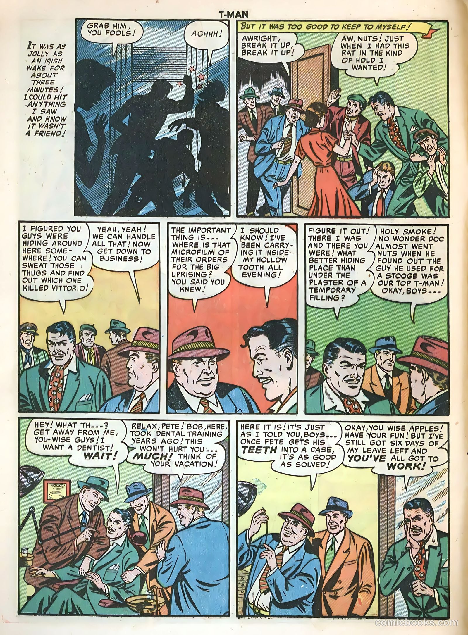 T-Man #1 — page 12 of 36