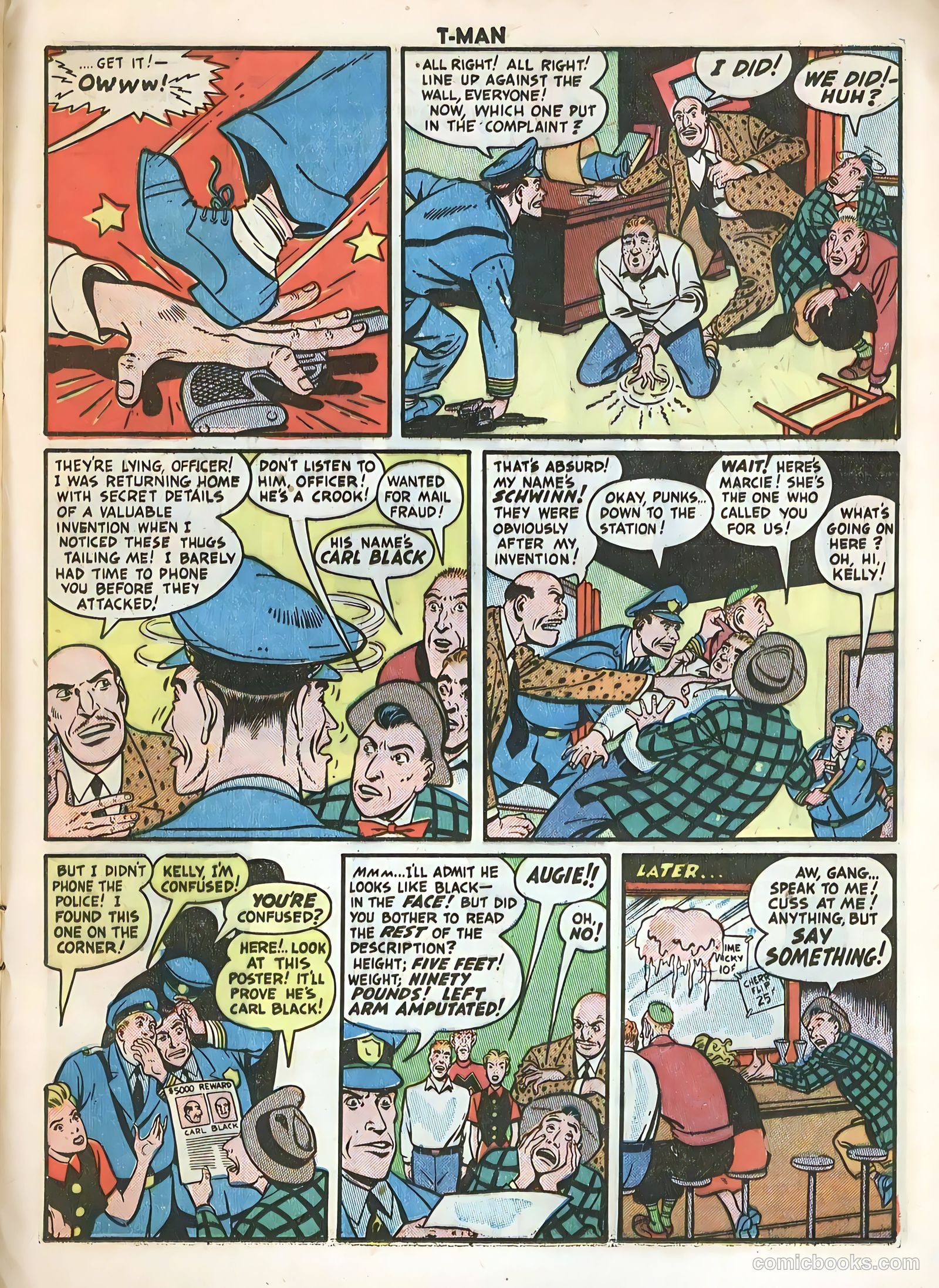 T-Man #1 — page 17 of 36