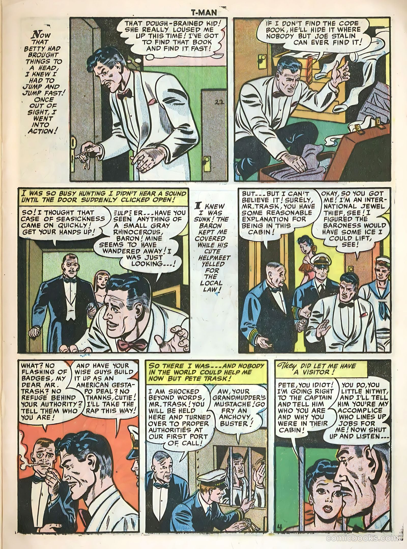 T-Man #1 — page 21 of 36