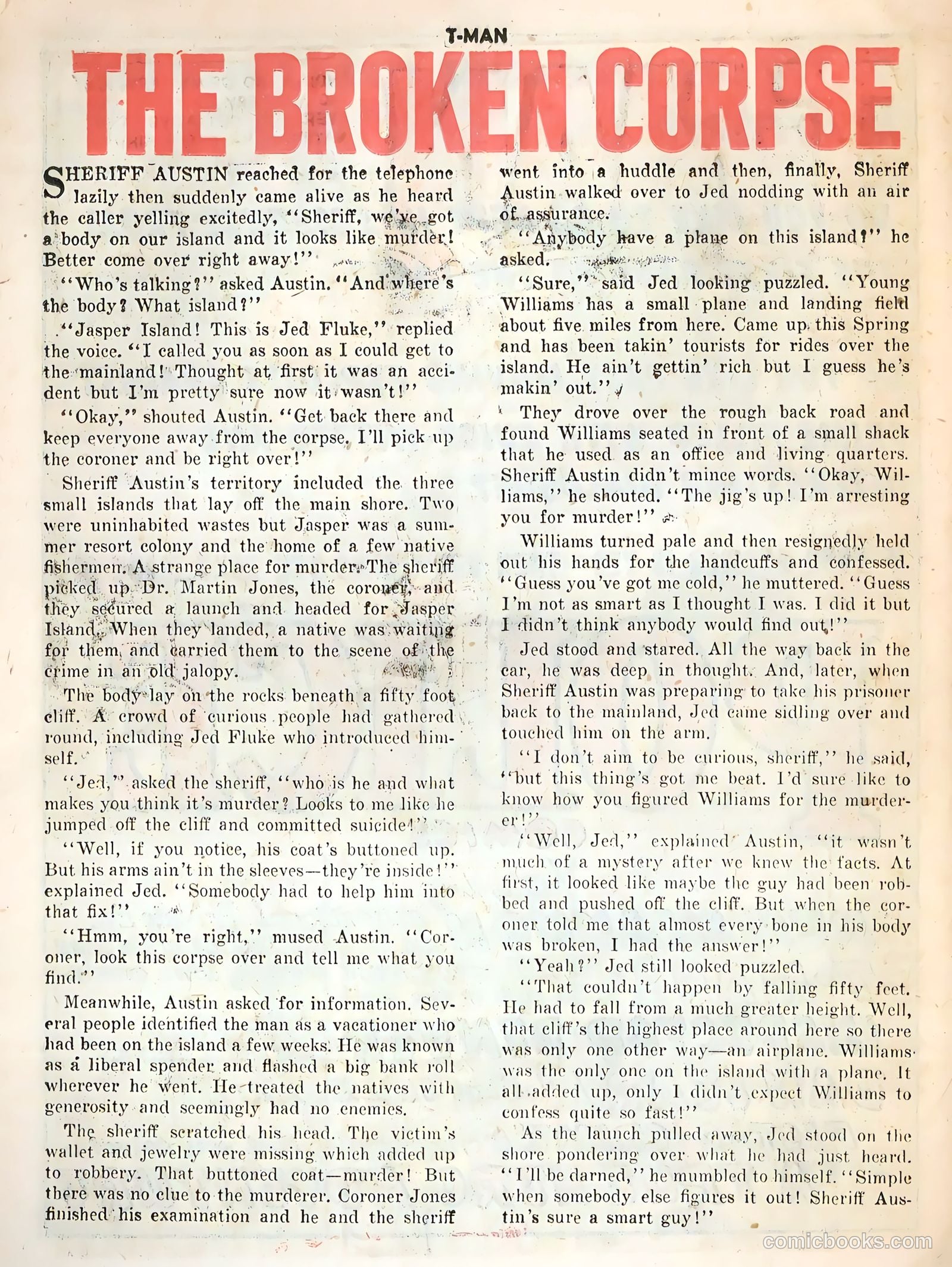 T-Man #1 — page 26 of 36