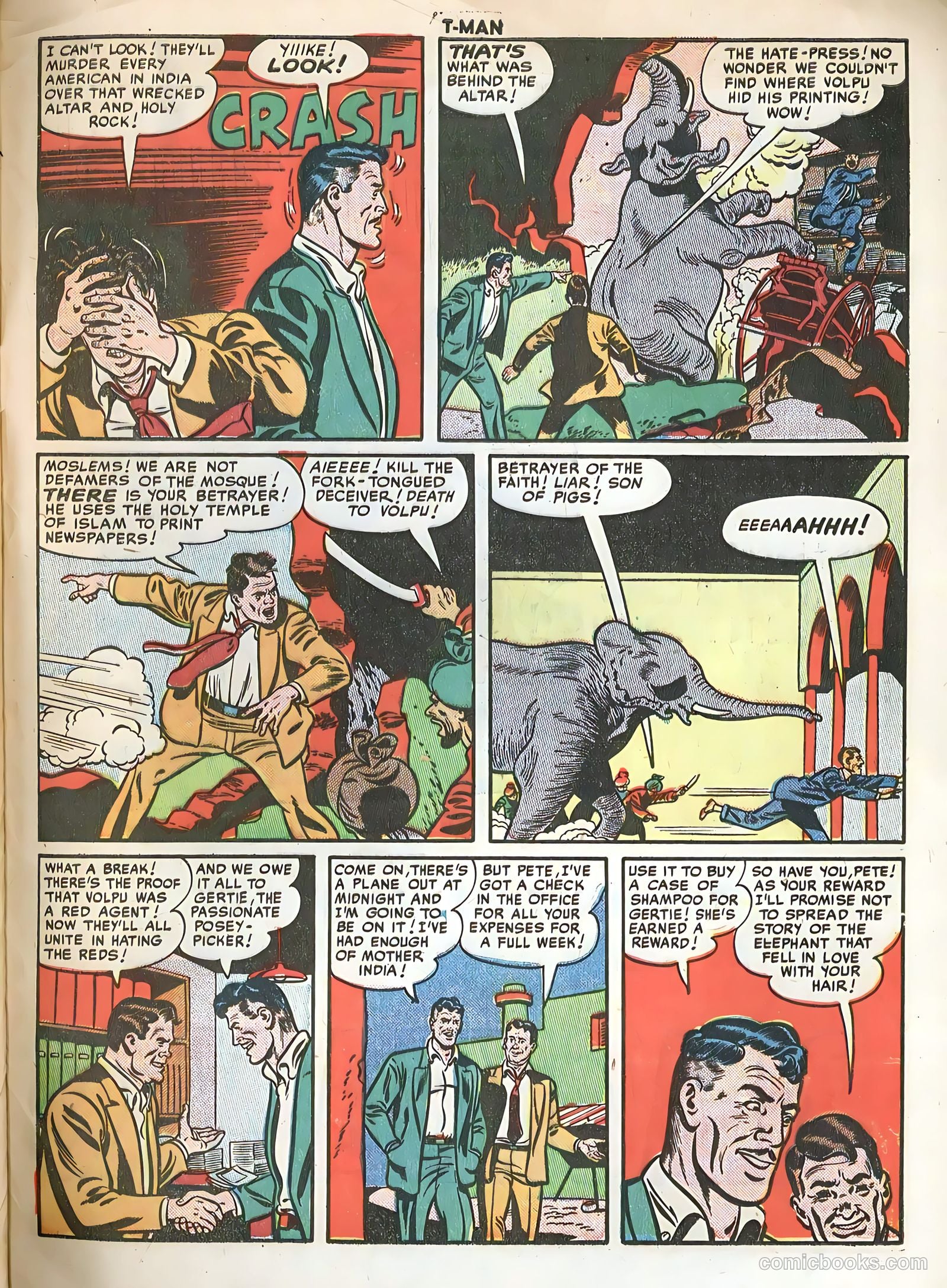 T-Man #1 — page 33 of 36