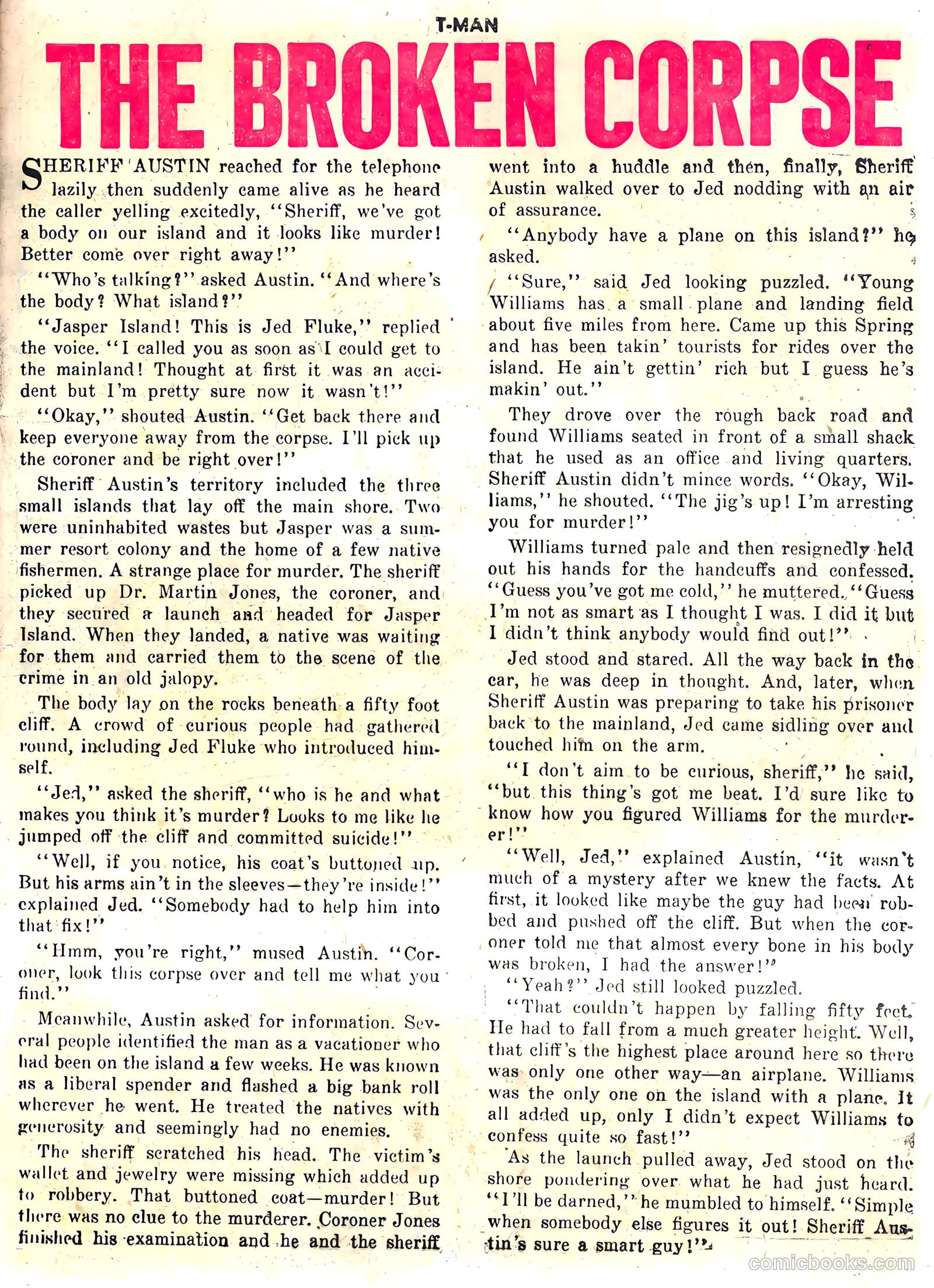 T-Man #10 — page 25 of 36