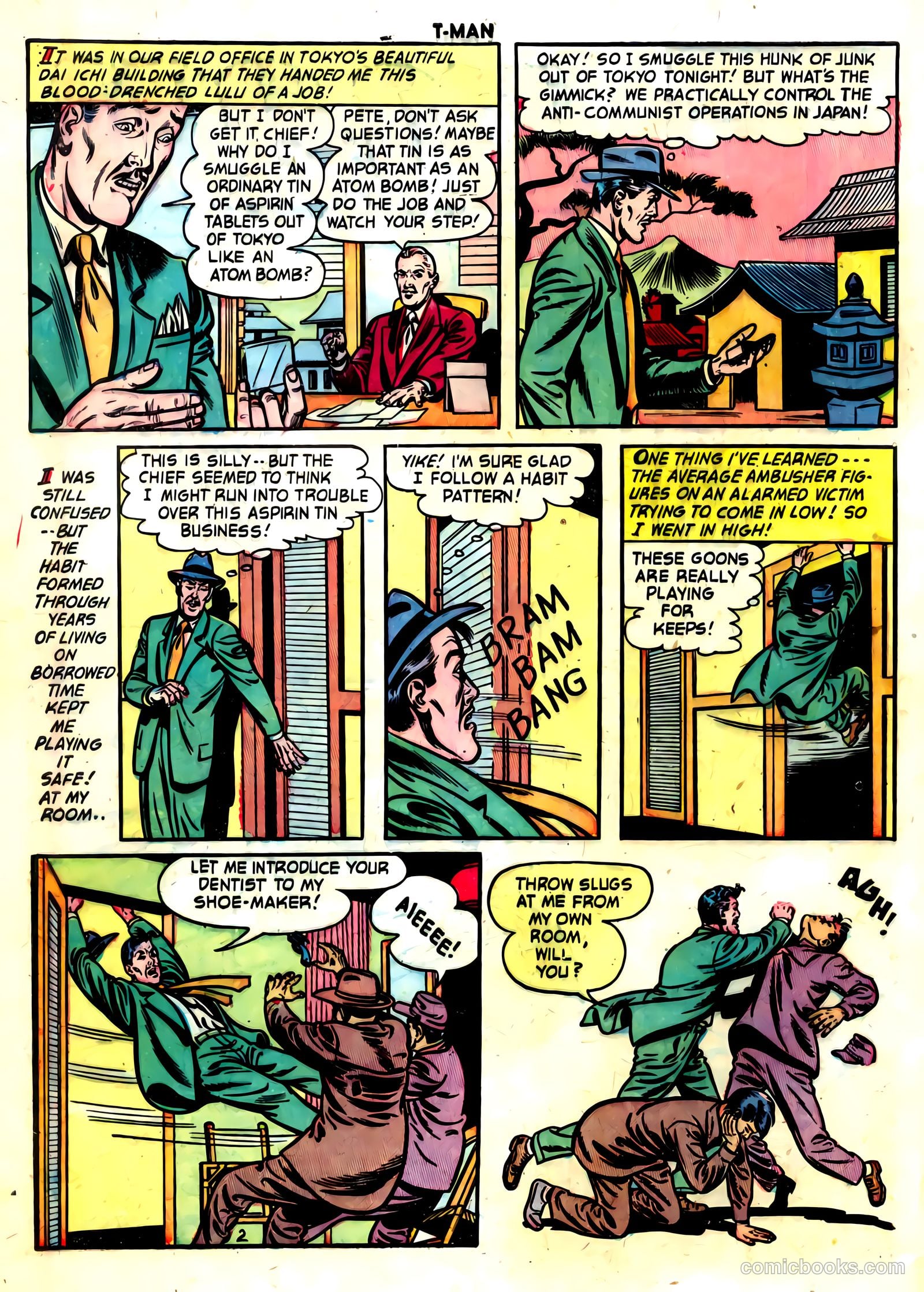 T-Man #12 — page 4 of 36