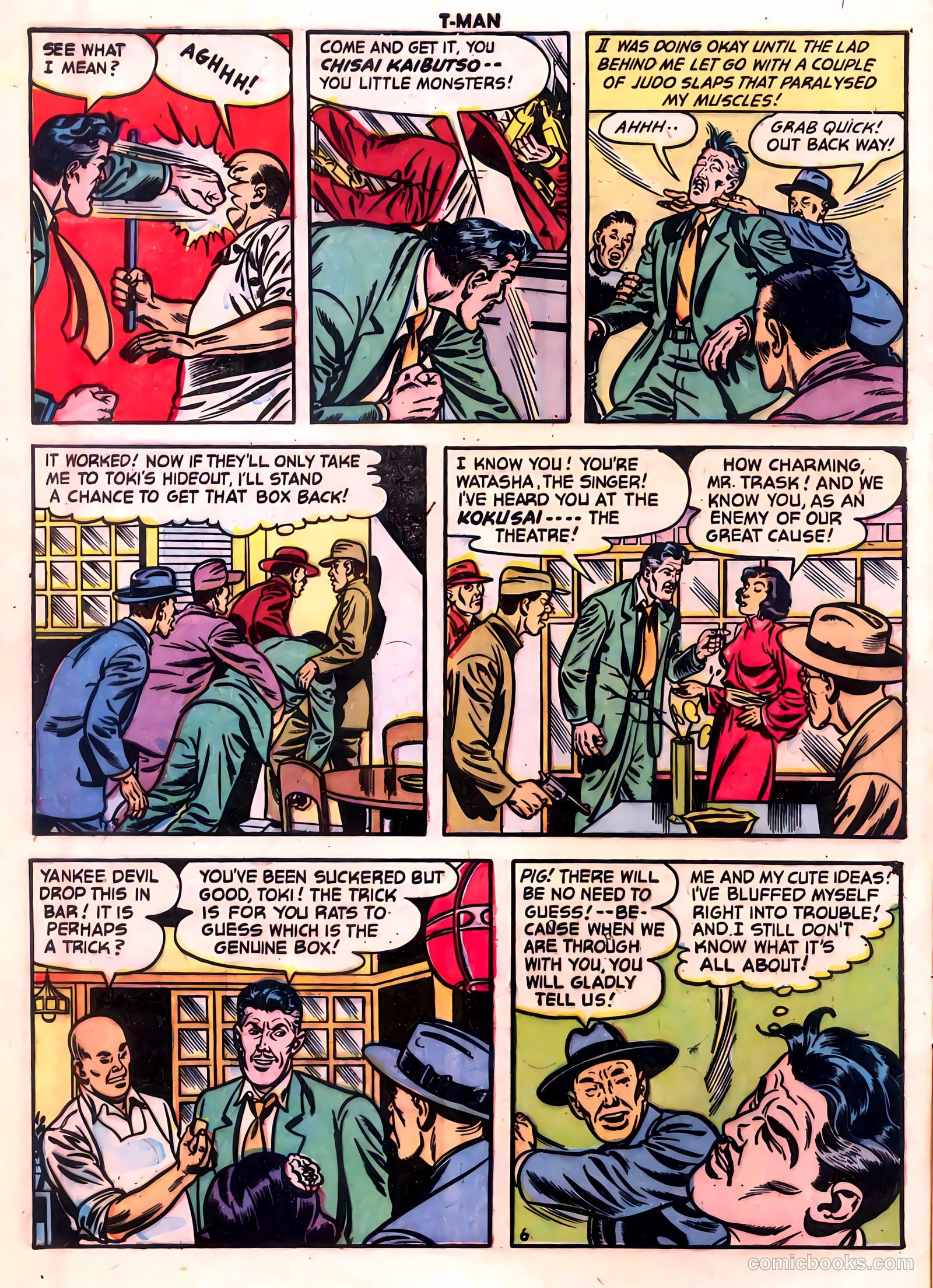 T-Man #12 — page 8 of 36