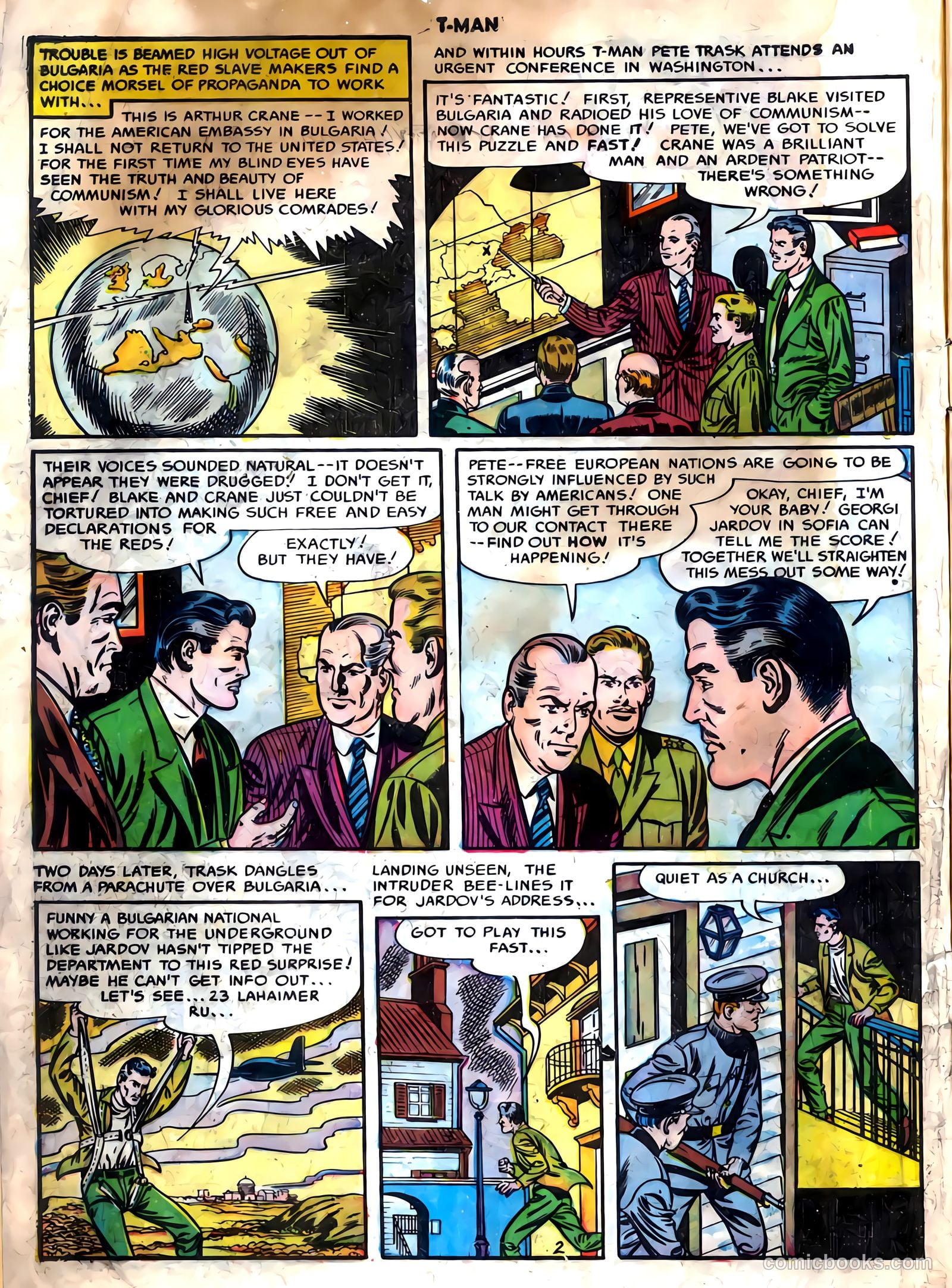 T-Man #13 — page 4 of 36