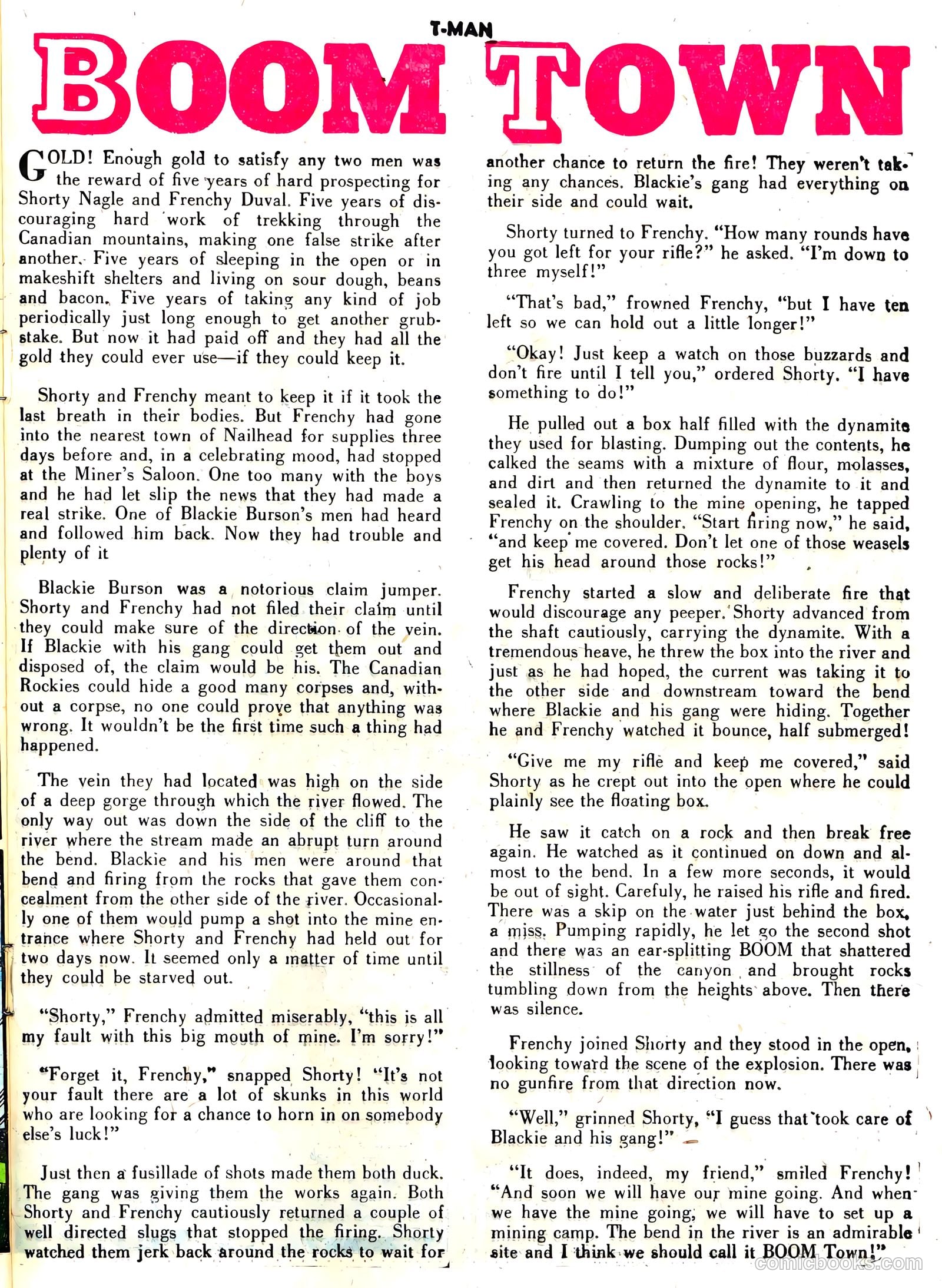 T-Man #13 — page 25 of 36