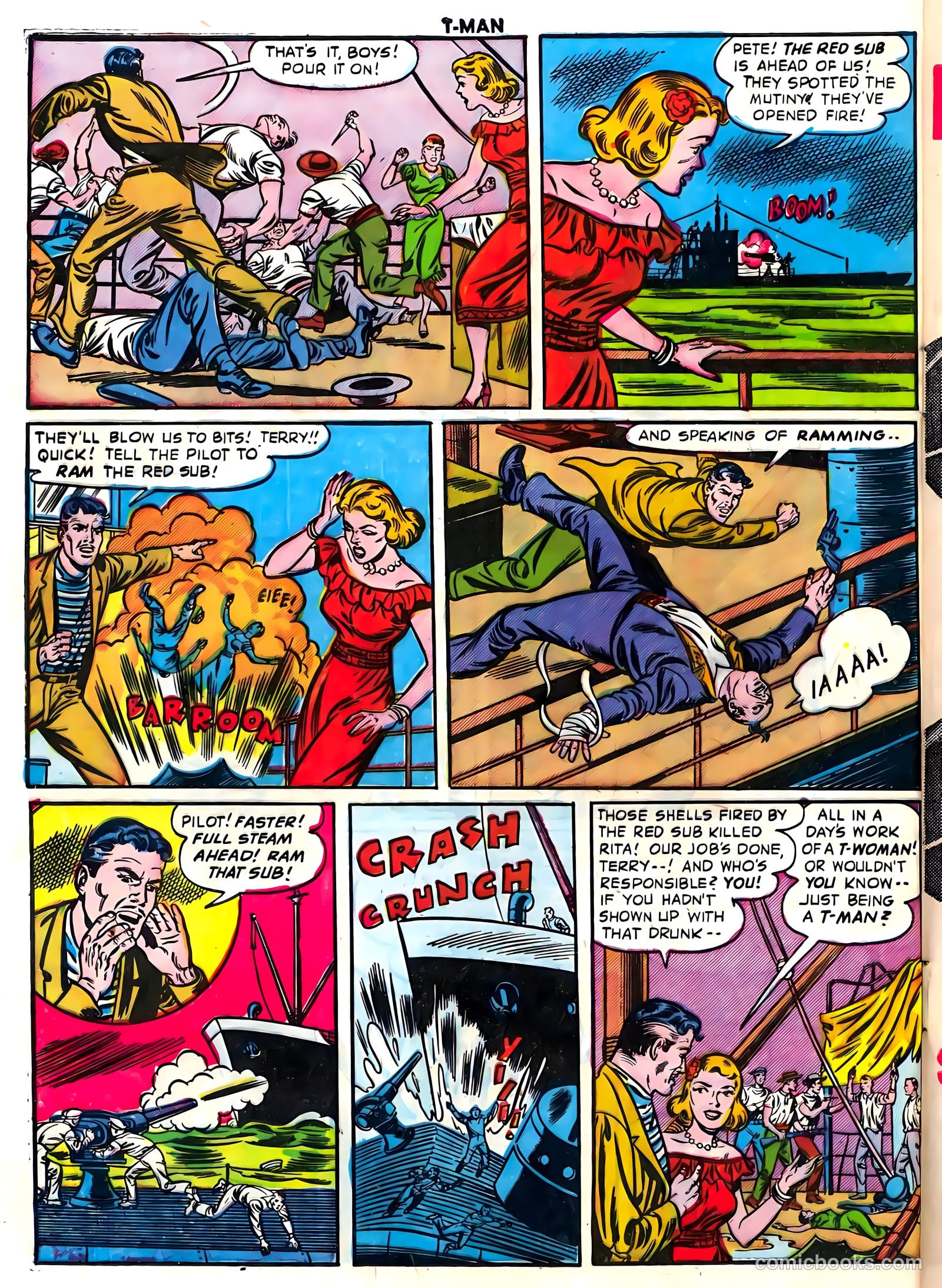 T-Man #13 — page 32 of 36