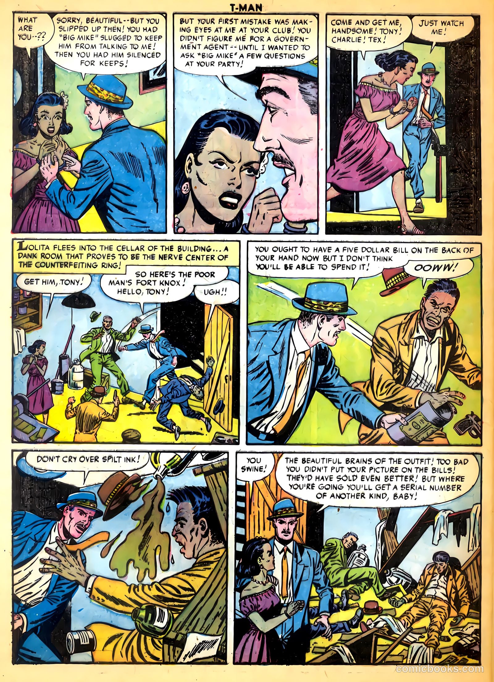 T-Man #14 — page 32 of 36