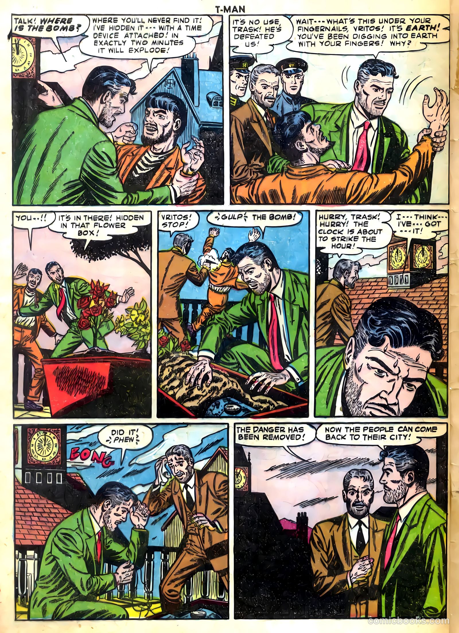 T-Man #15 — page 32 of 36
