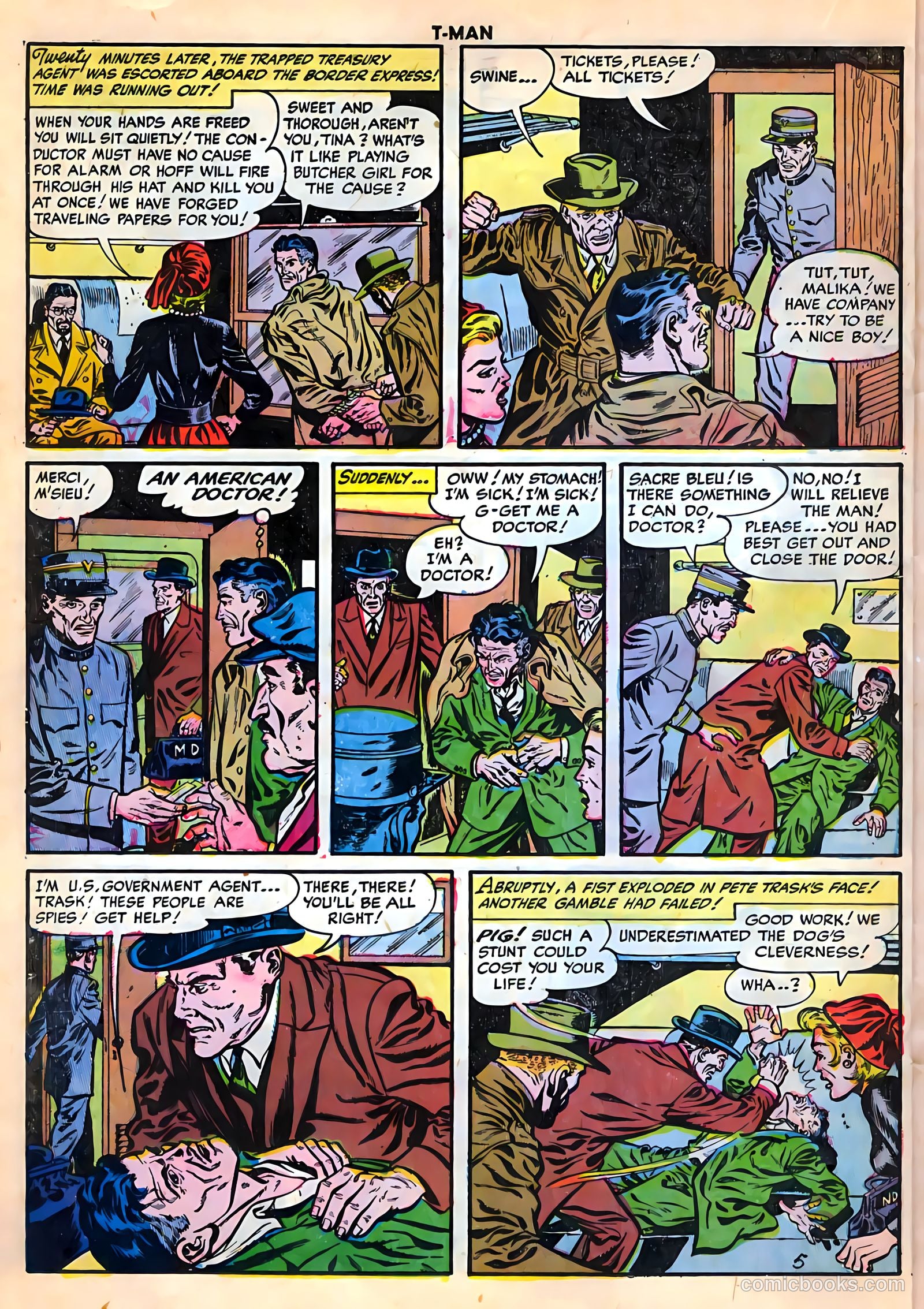 T-Man #18 — page 22 of 36