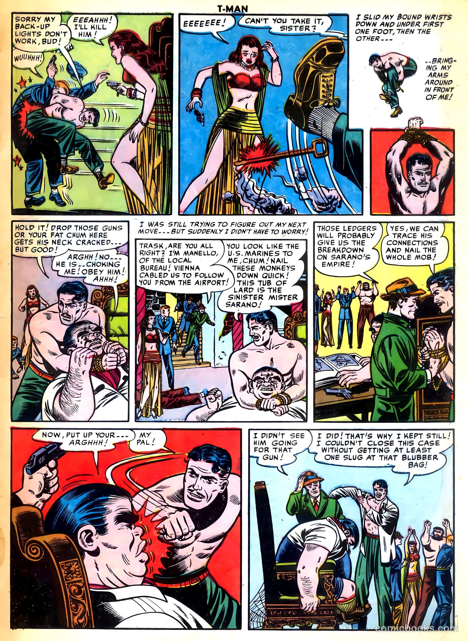 T-Man #2 — page 33 of 36