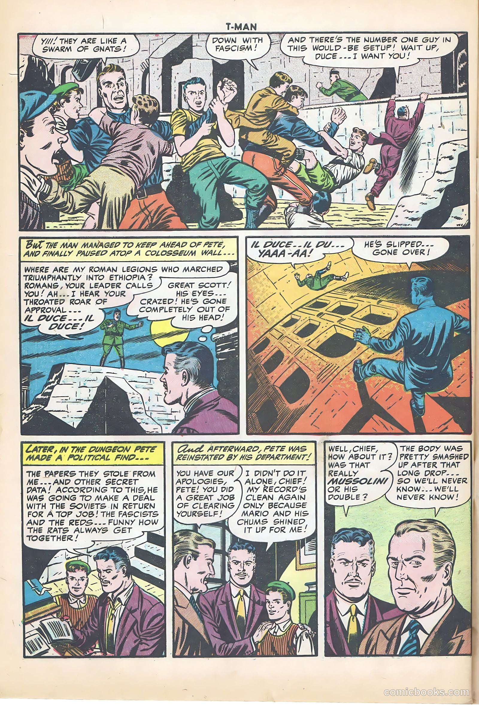 T-Man #21 — page 32 of 36