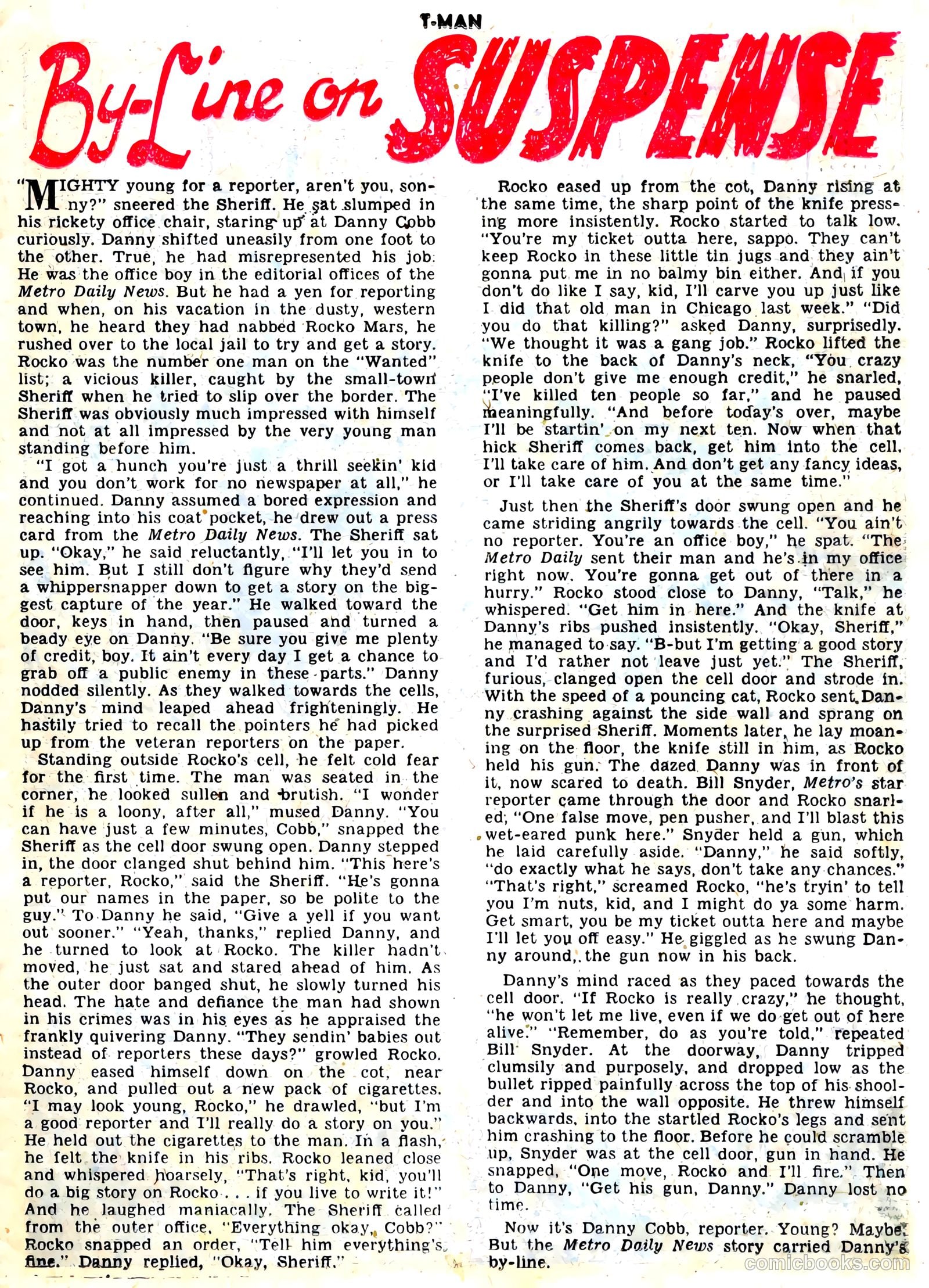 T-Man #25 — page 25 of 36