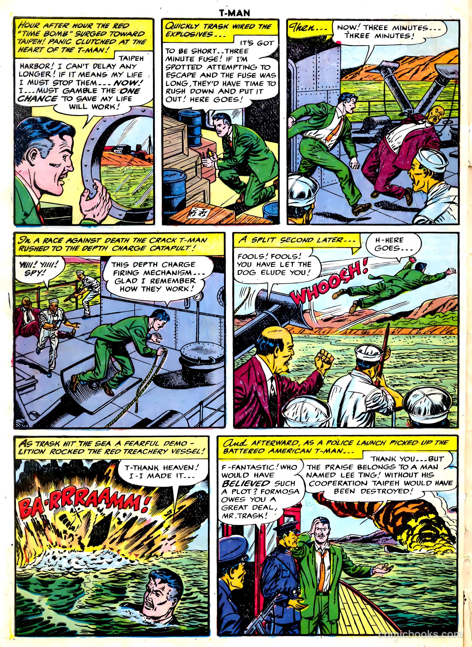 T-Man #25 — page 32 of 36