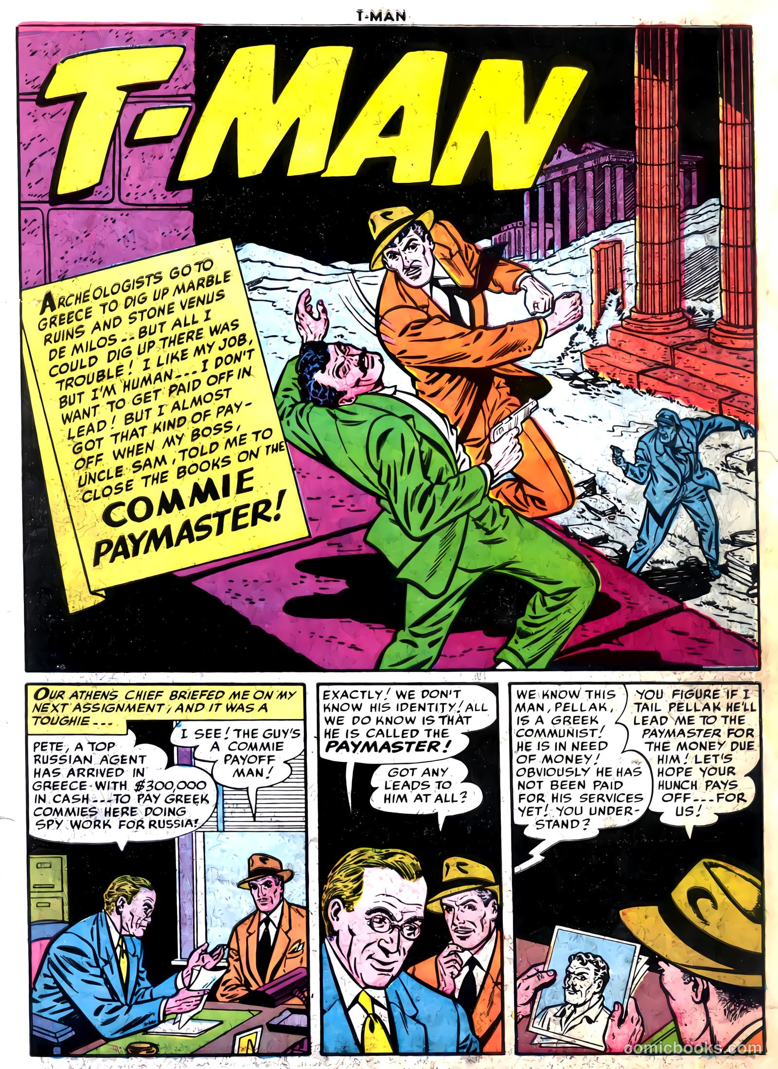 T-Man #28 — page 3 of 36
