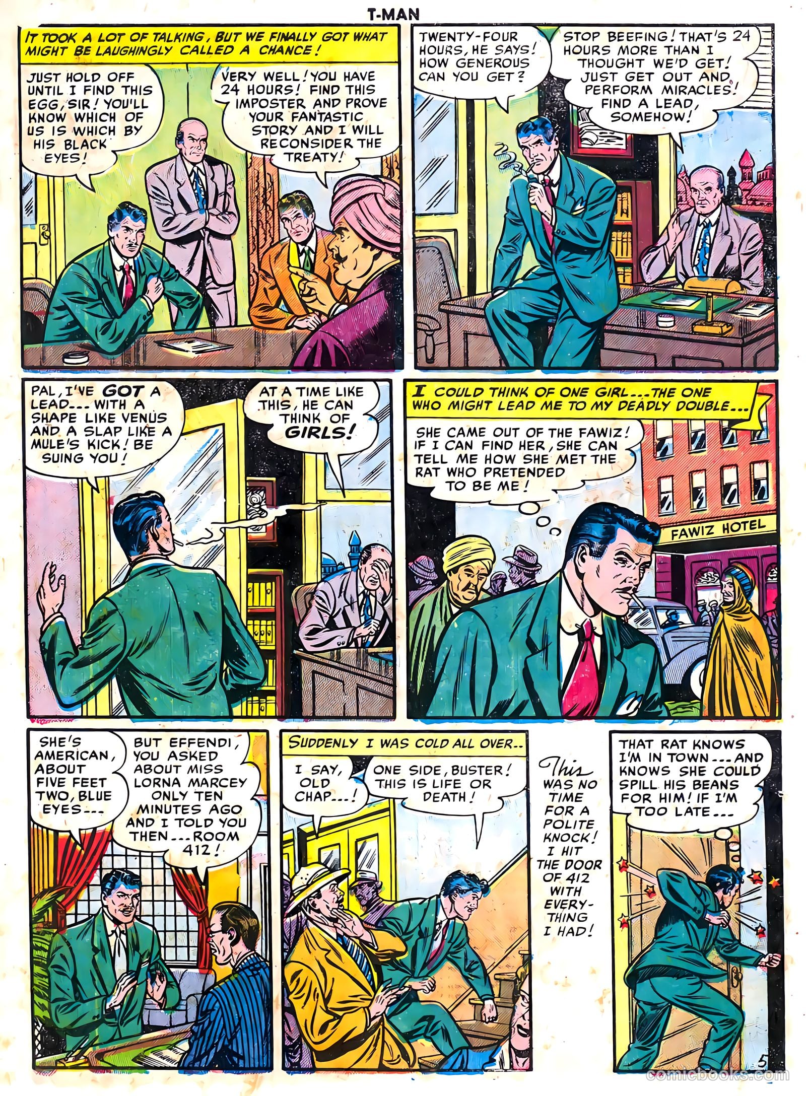T-Man #3 — page 7 of 36