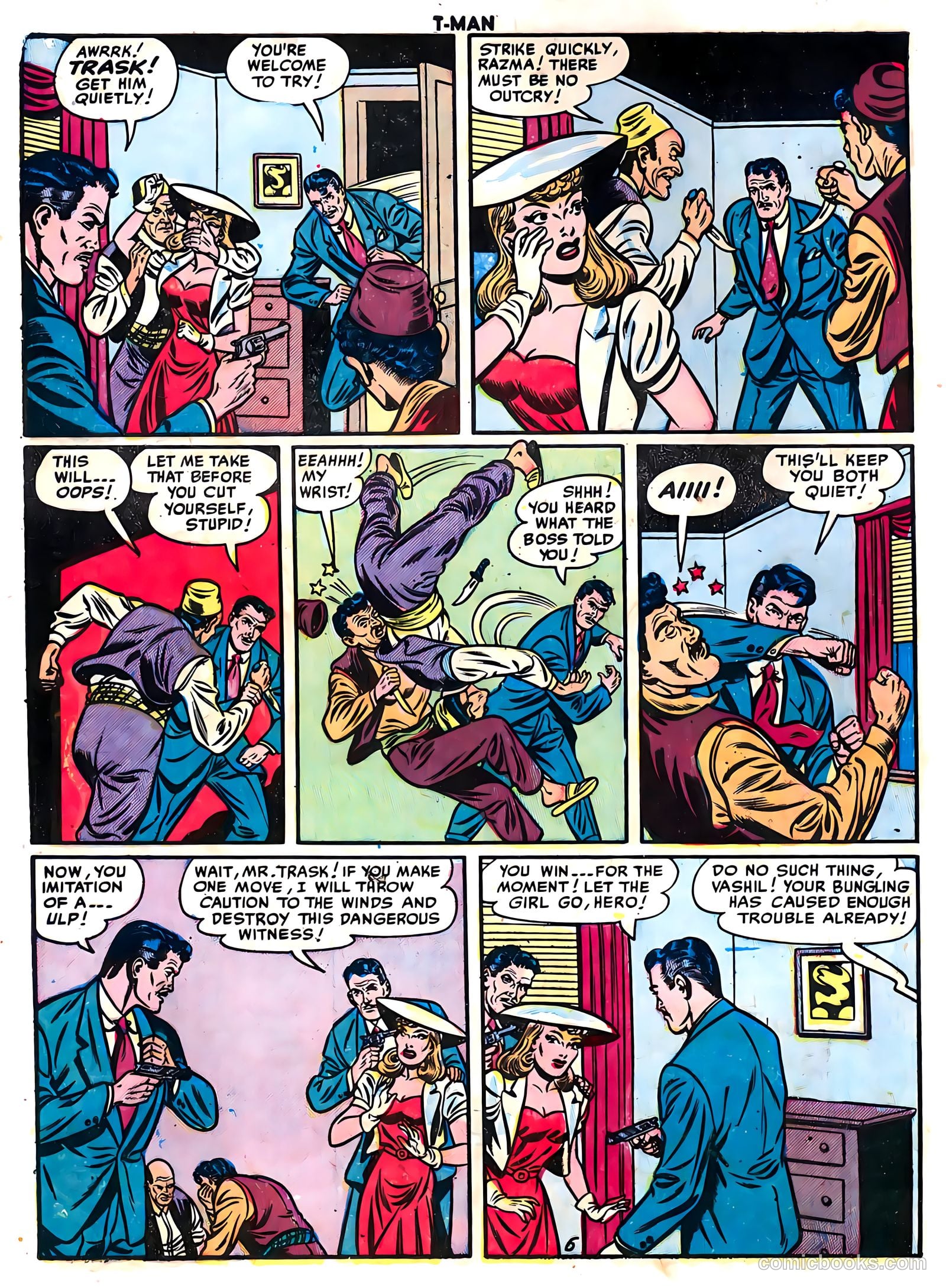 T-Man #3 — page 8 of 36