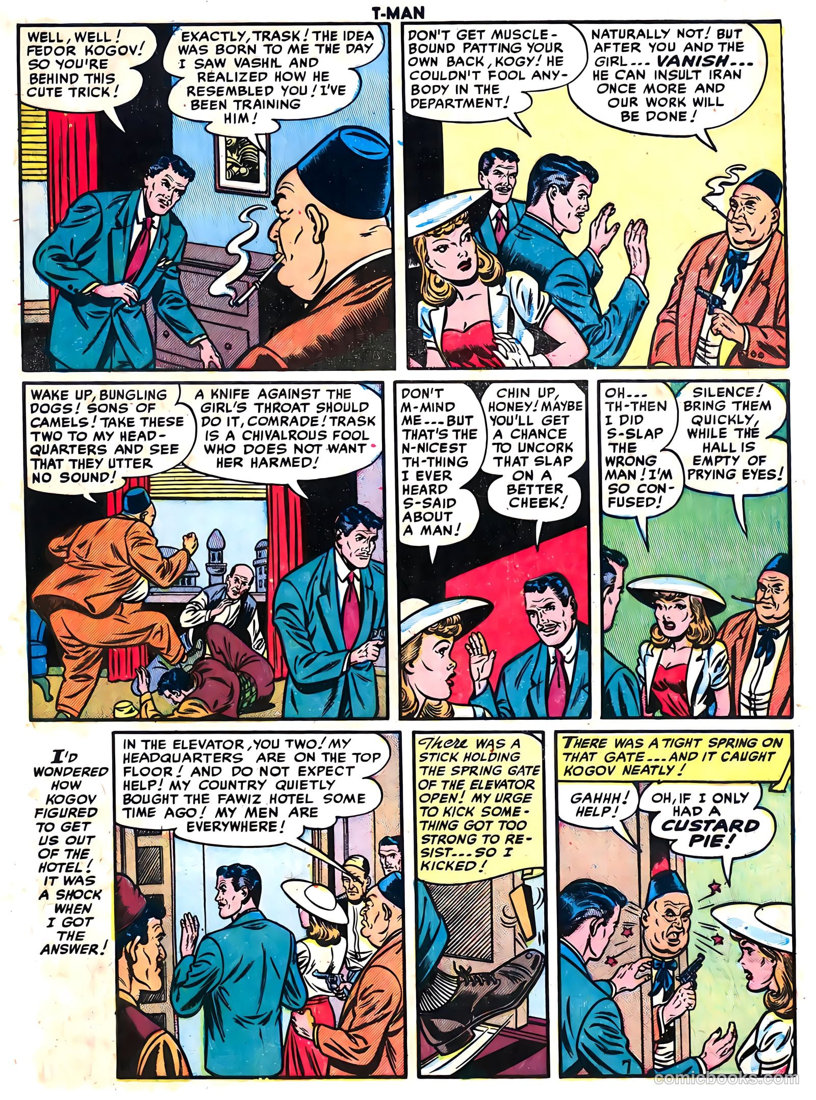 T-Man #3 — page 9 of 36