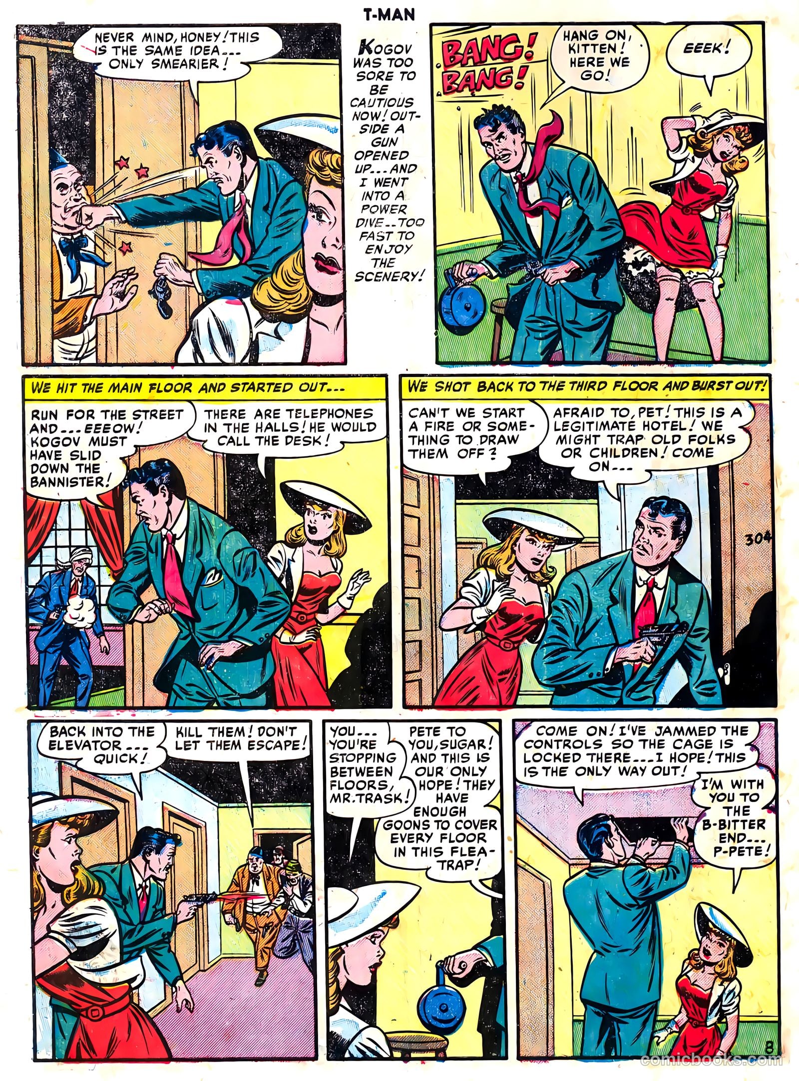 T-Man #3 — page 10 of 36