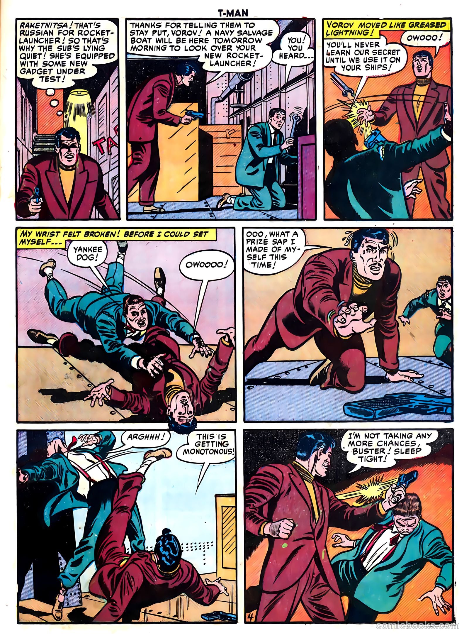 T-Man #3 — page 21 of 36