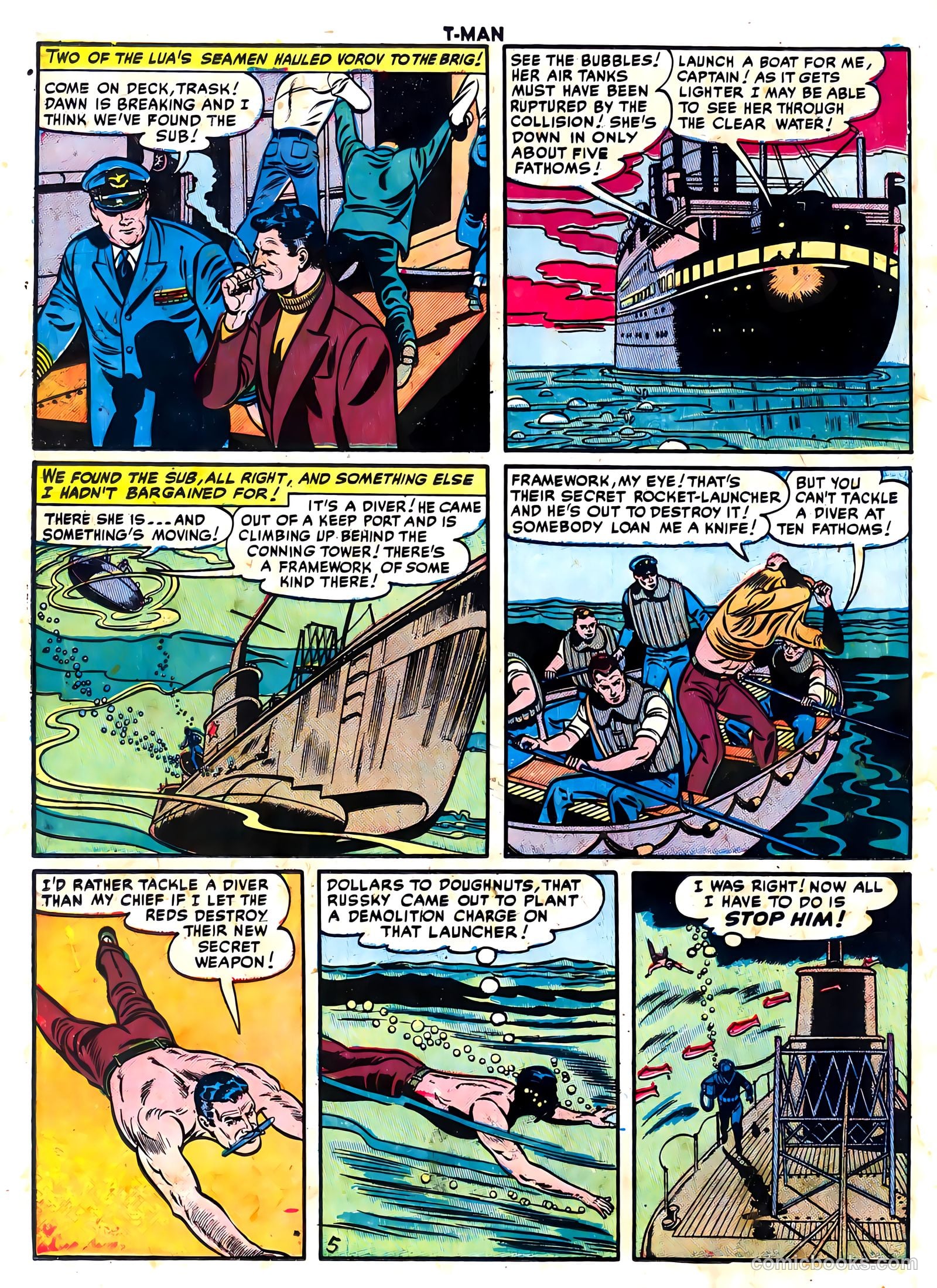 T-Man #3 — page 22 of 36