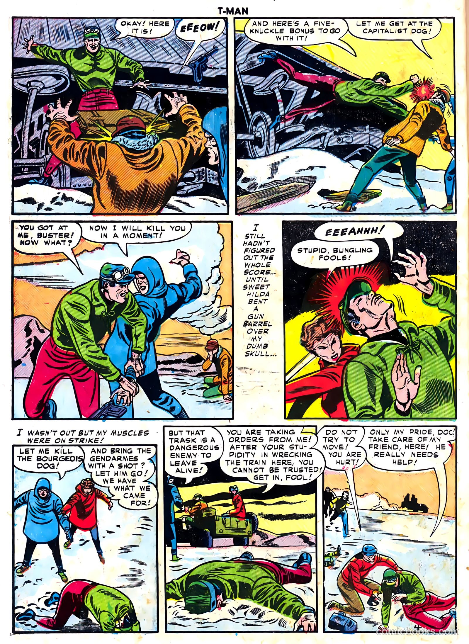 T-Man #3 — page 30 of 36