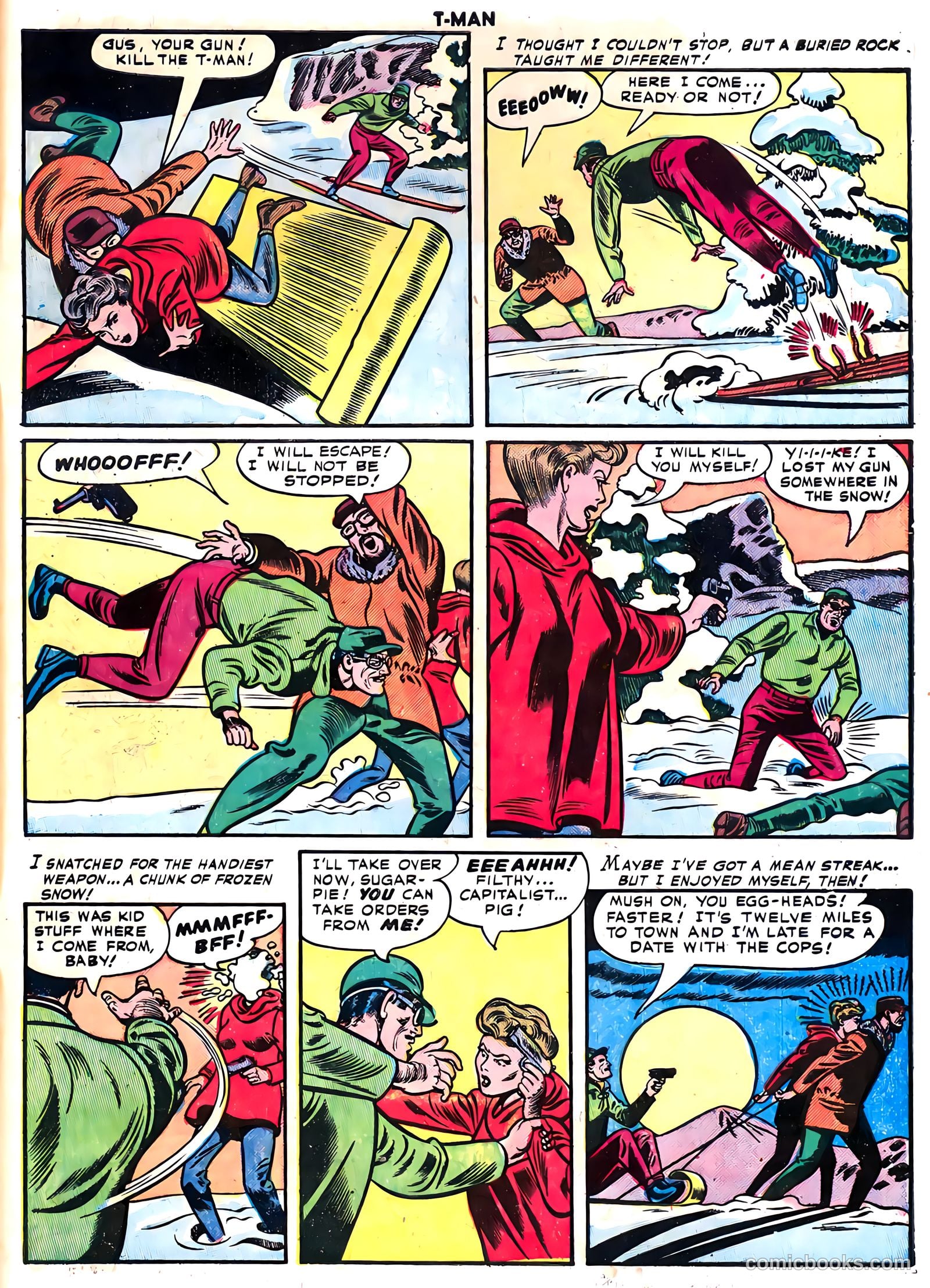 T-Man #3 — page 33 of 36