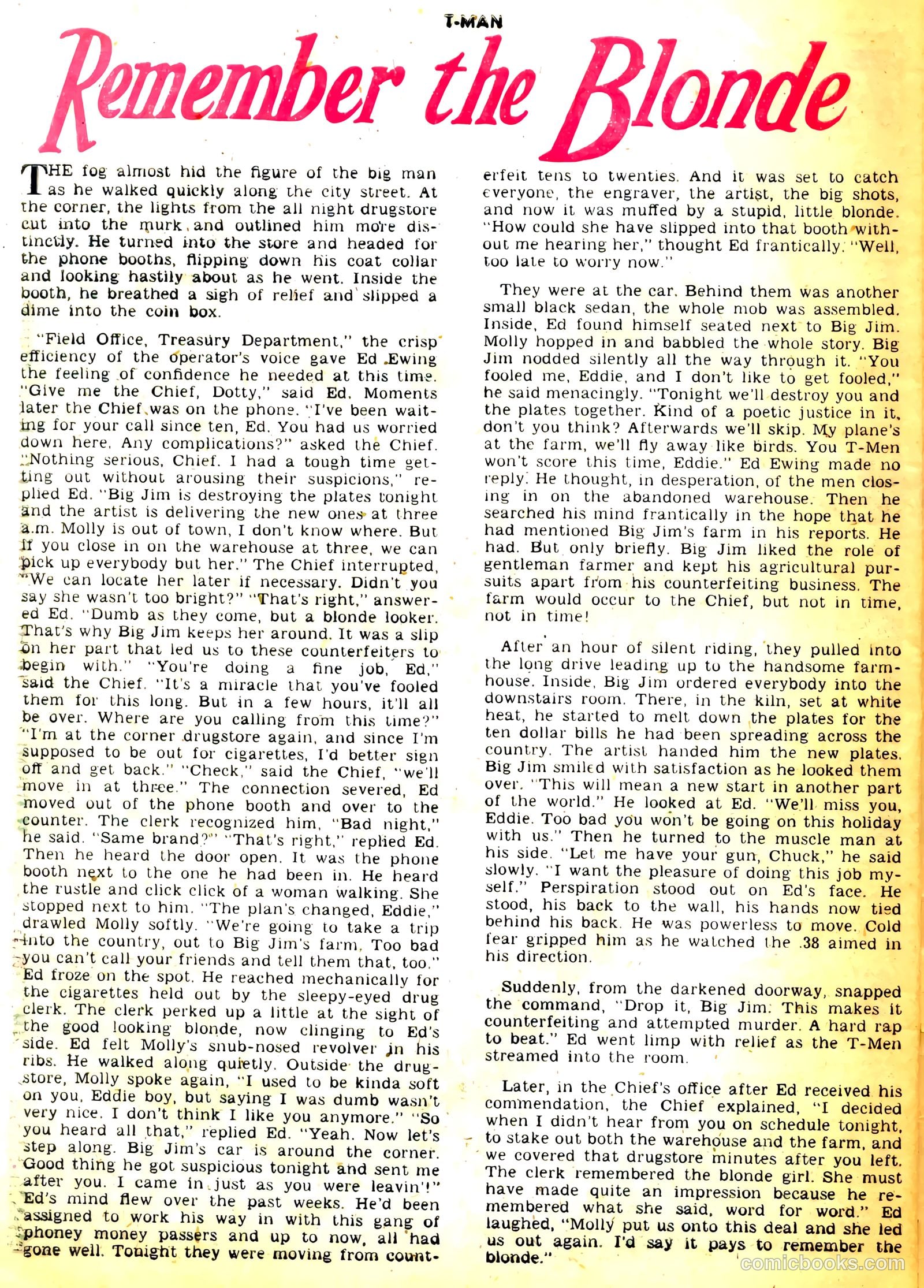 T-Man #31 — page 28 of 36