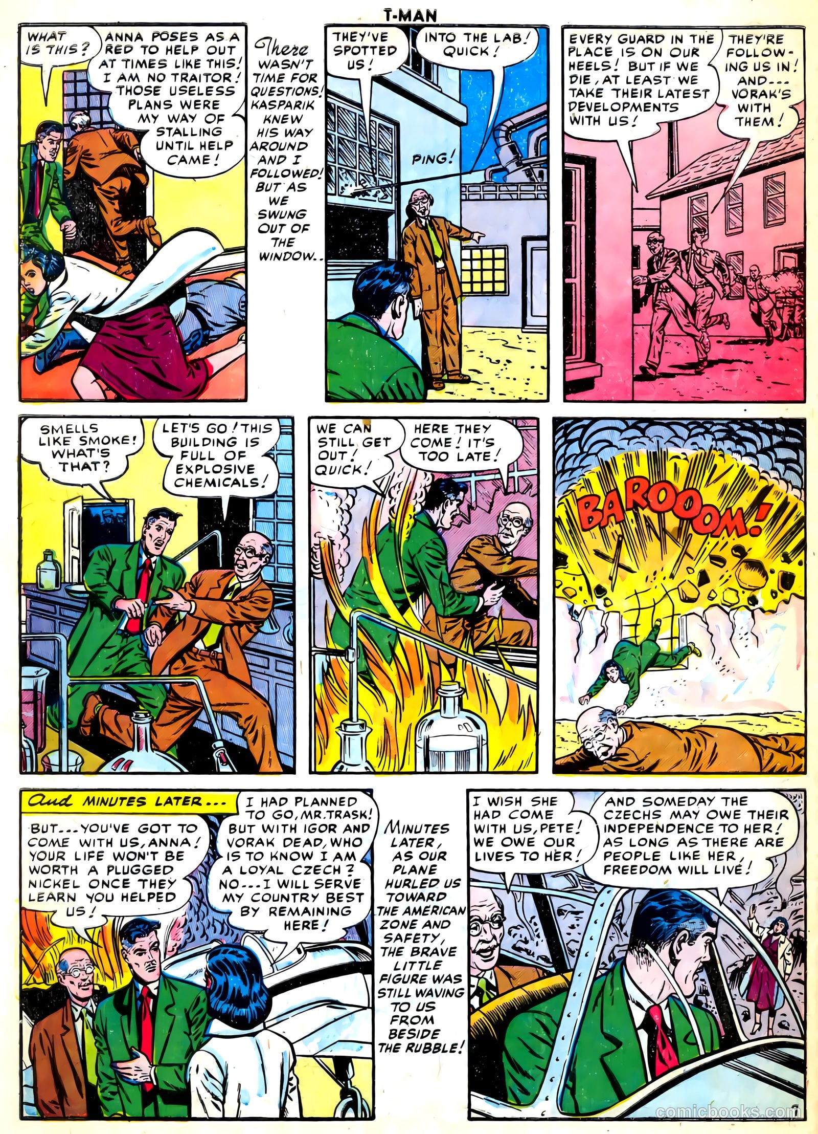 T-Man #32 — page 32 of 36