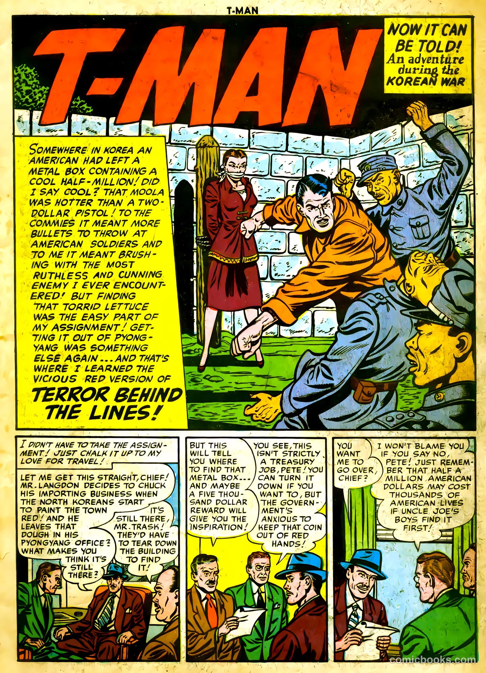 T-Man #33 — page 3 of 36