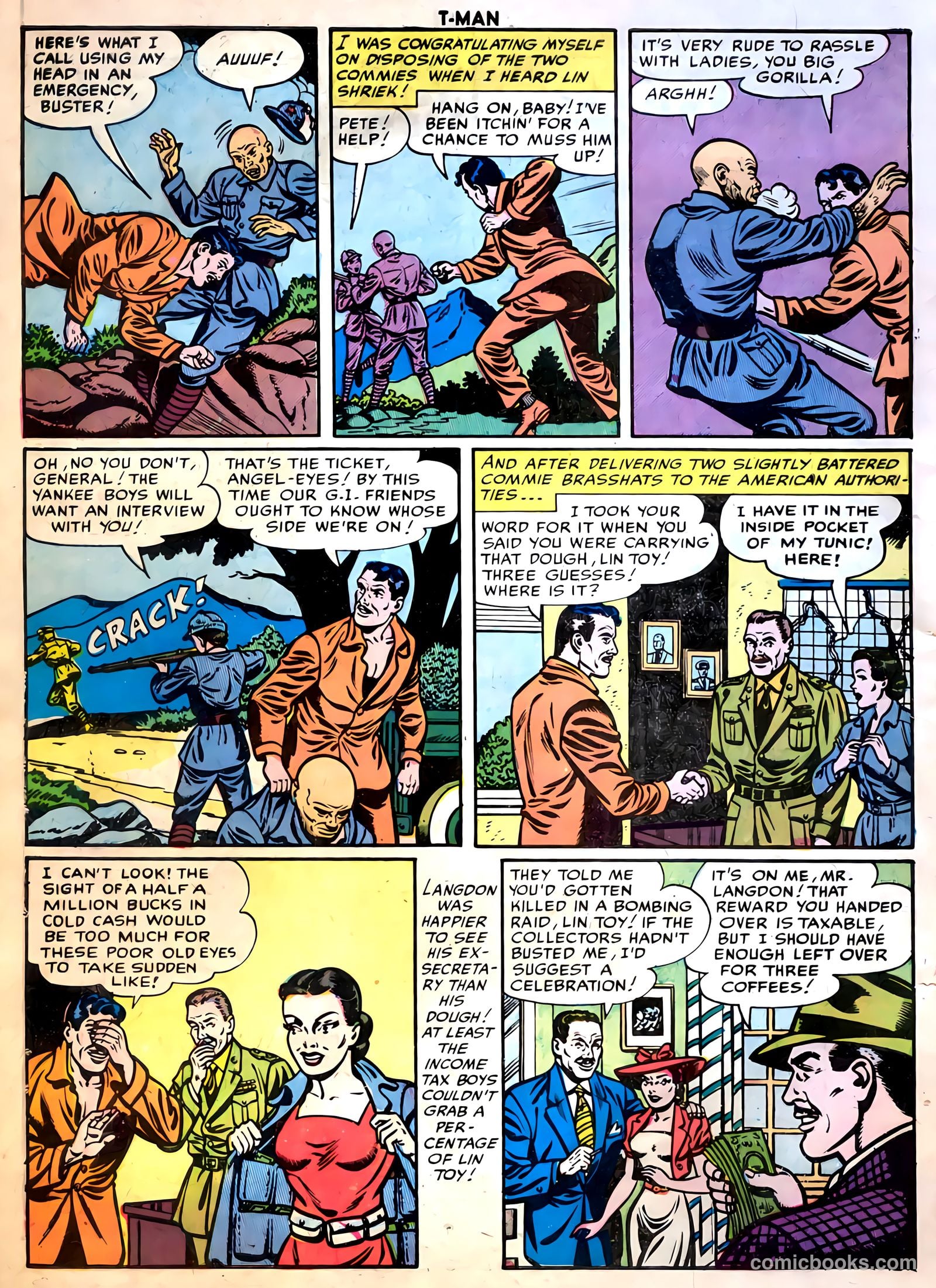 T-Man #33 — page 10 of 36