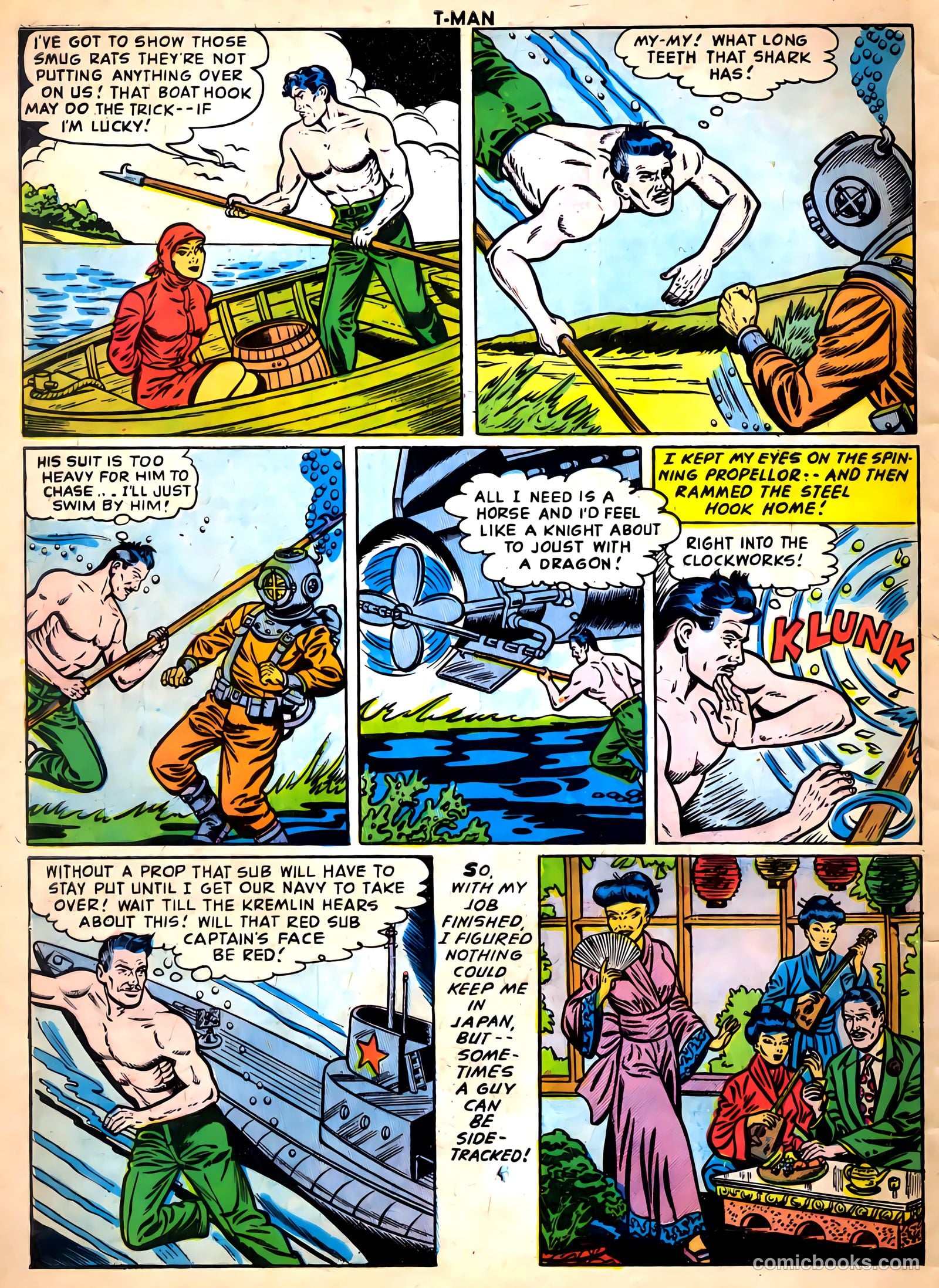 T-Man #33 — page 32 of 36
