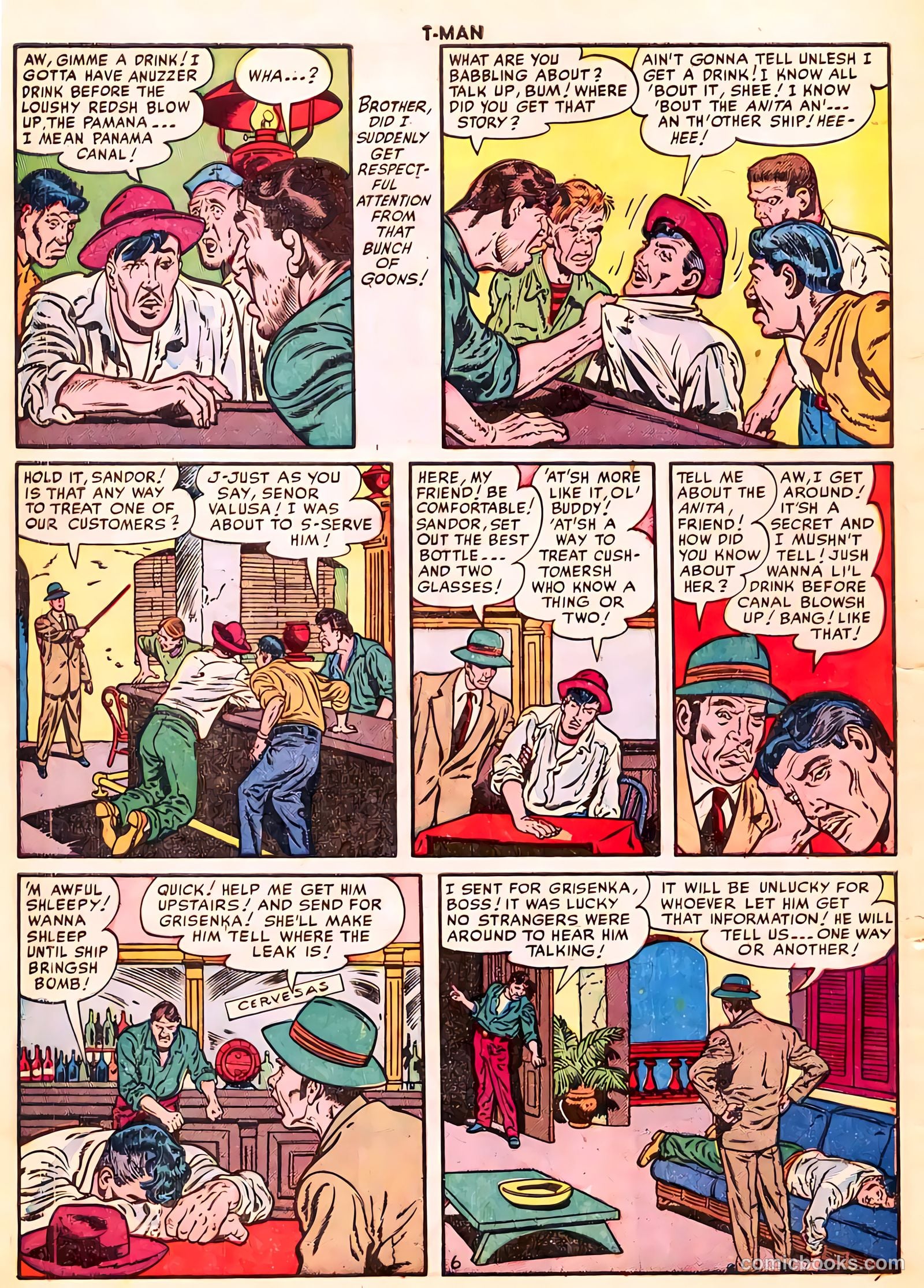 T-Man #4 — page 8 of 36