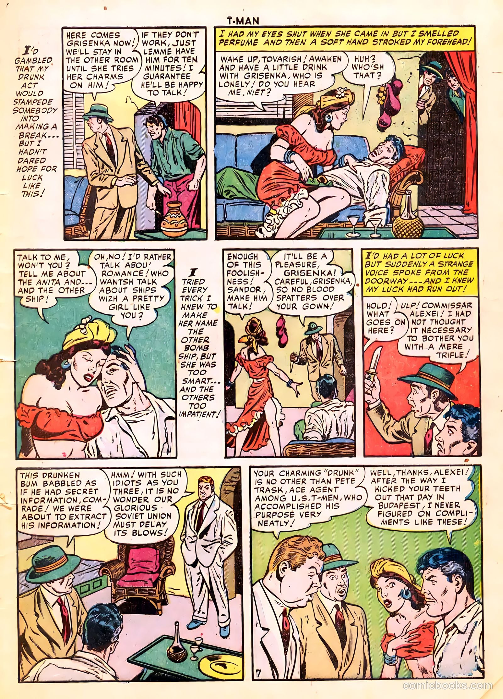 T-Man #4 — page 9 of 36
