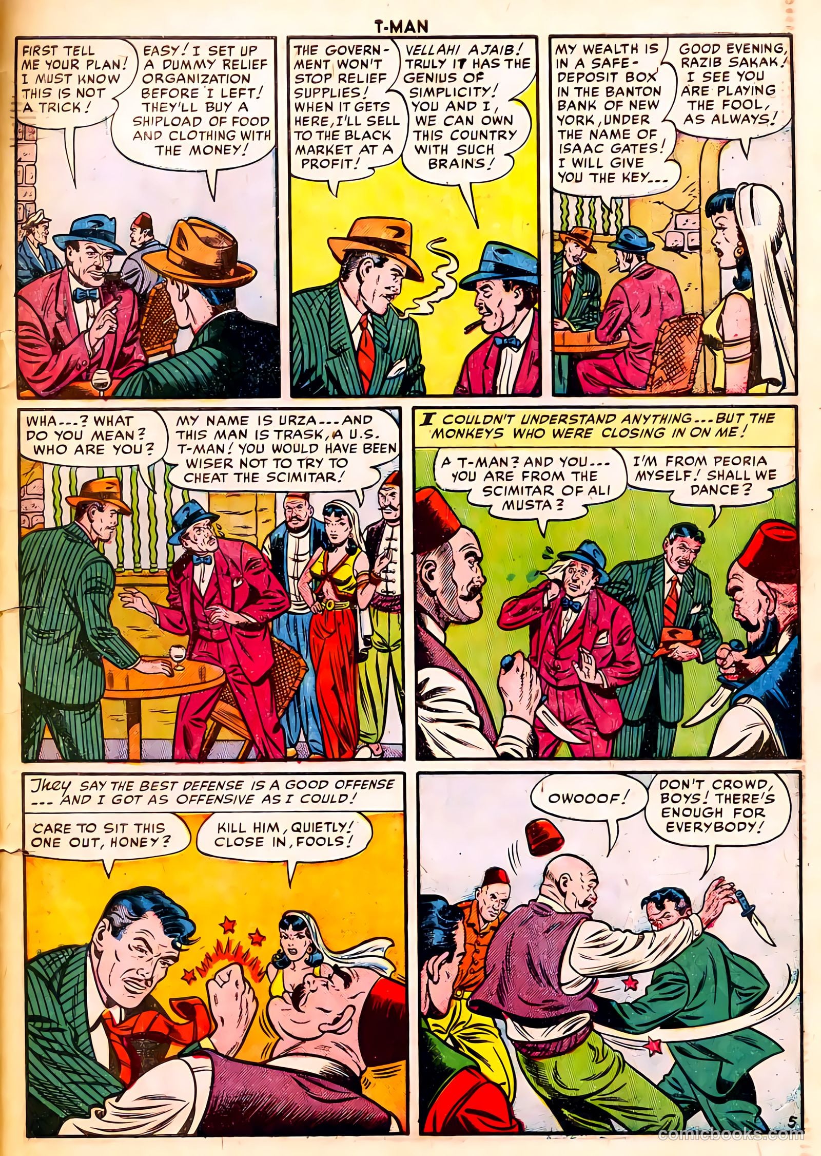 T-Man #4 — page 31 of 36