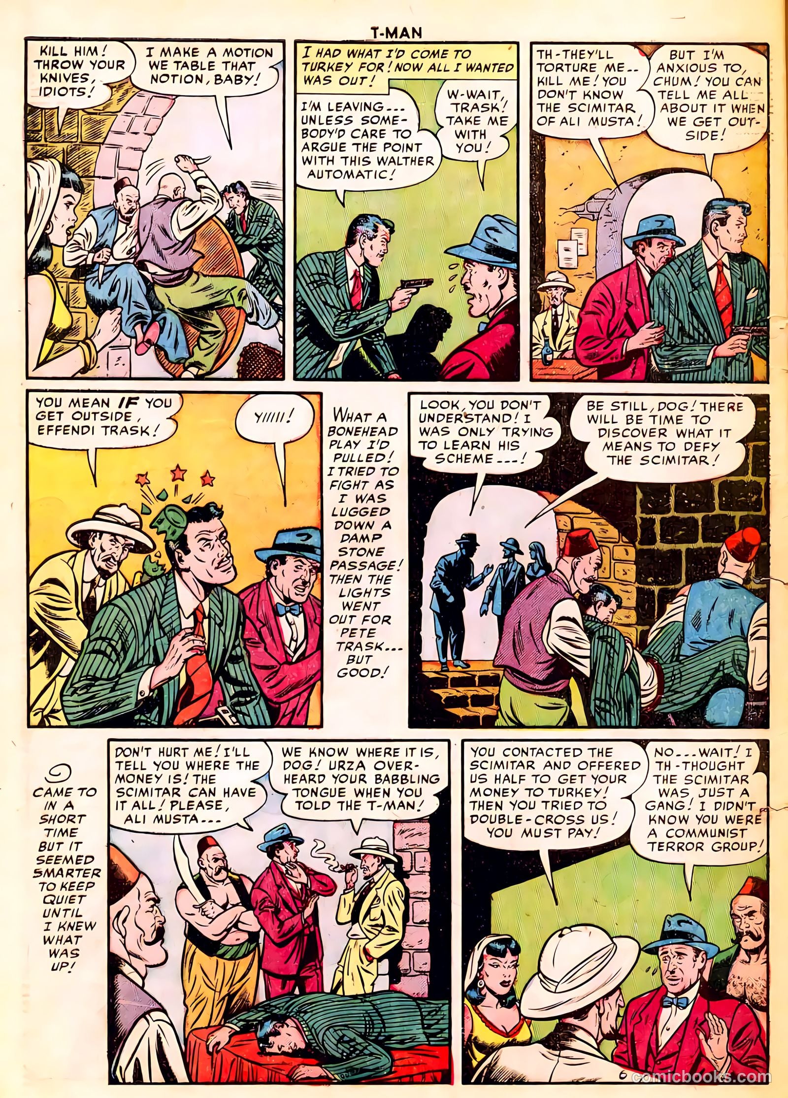 T-Man #4 — page 32 of 36