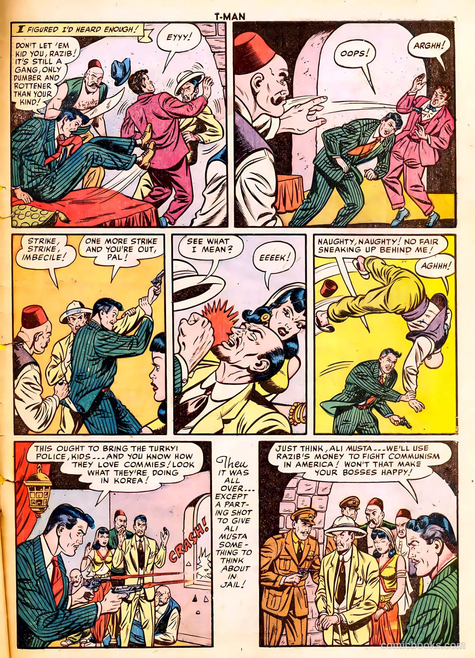 T-Man #4 — page 33 of 36