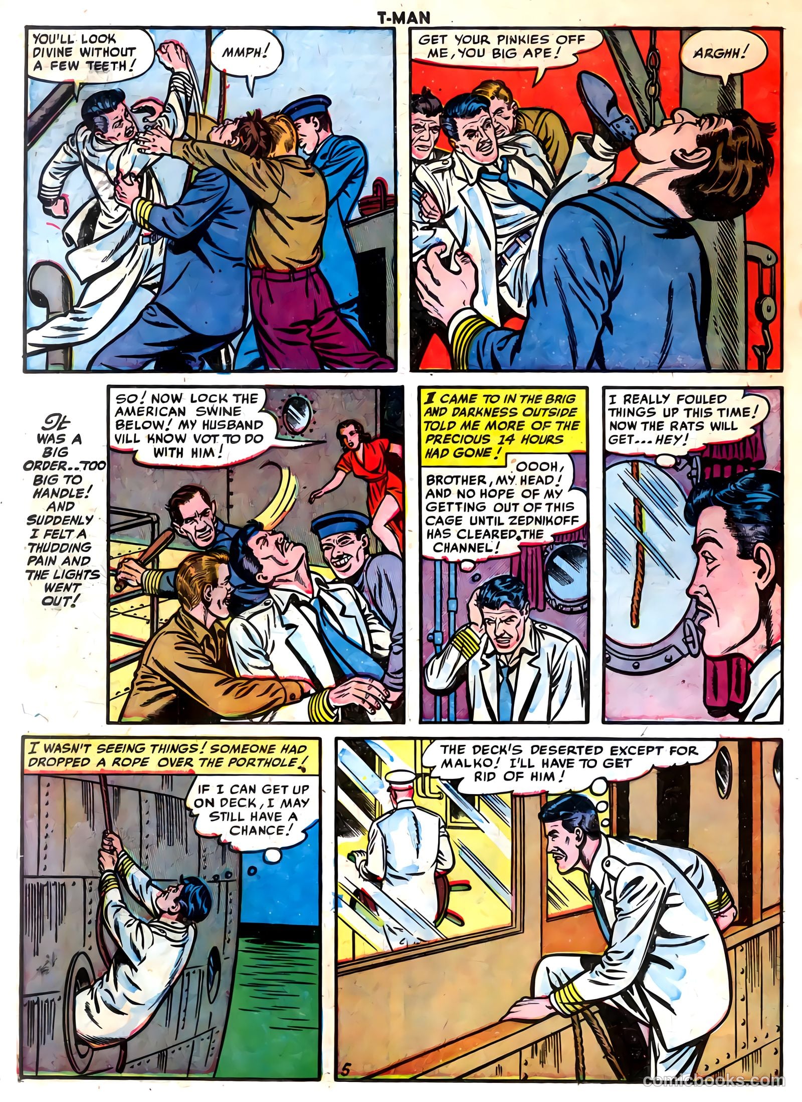 T-Man #5 — page 22 of 36