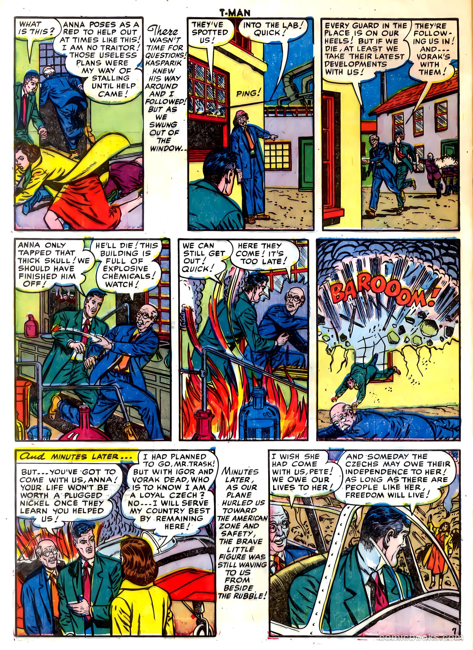 T-Man #5 — page 32 of 36