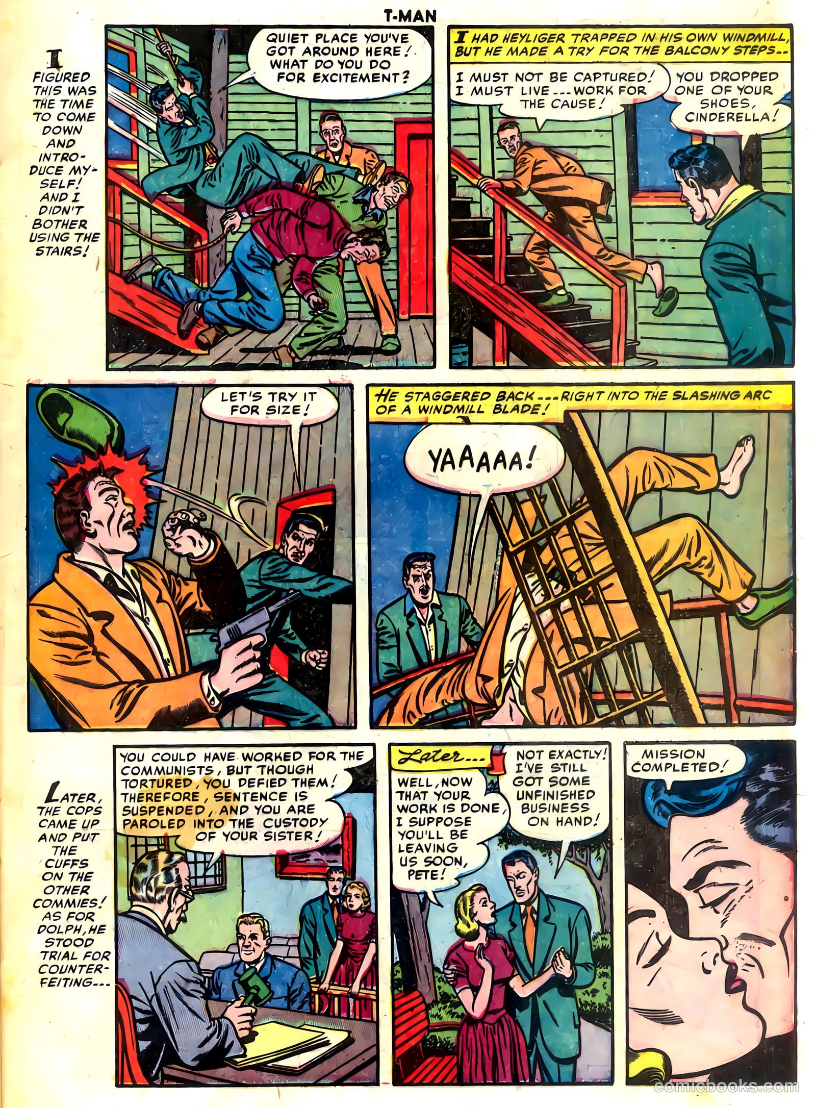 T-Man #6 — page 33 of 36