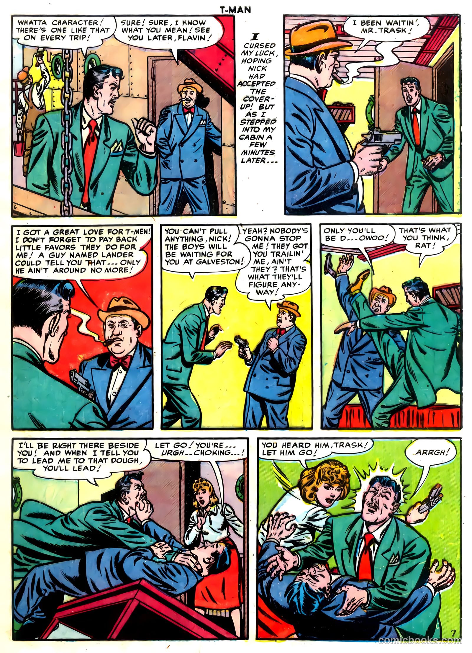 T-Man #7 — page 9 of 36