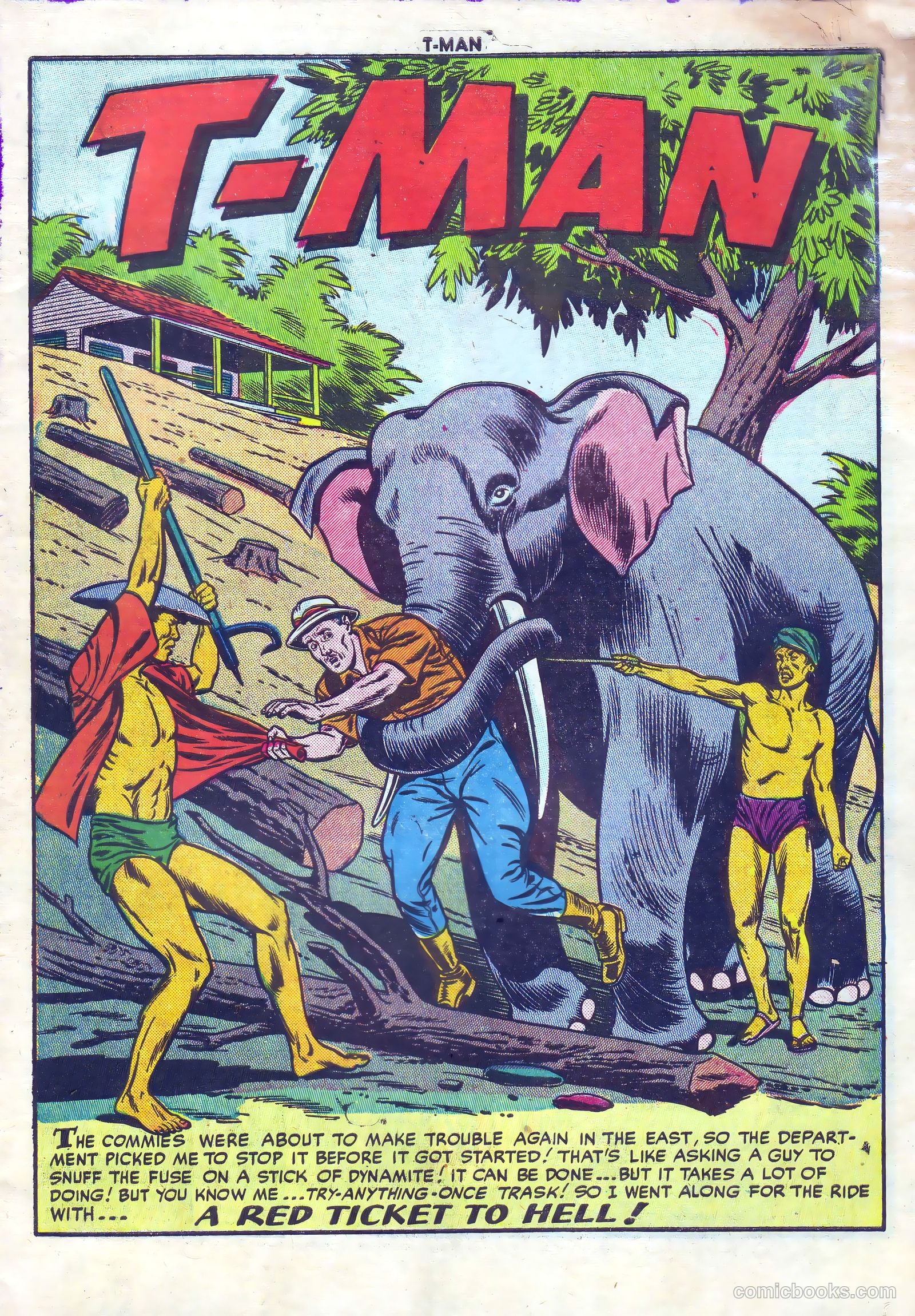 T-Man #8 — page 3 of 36