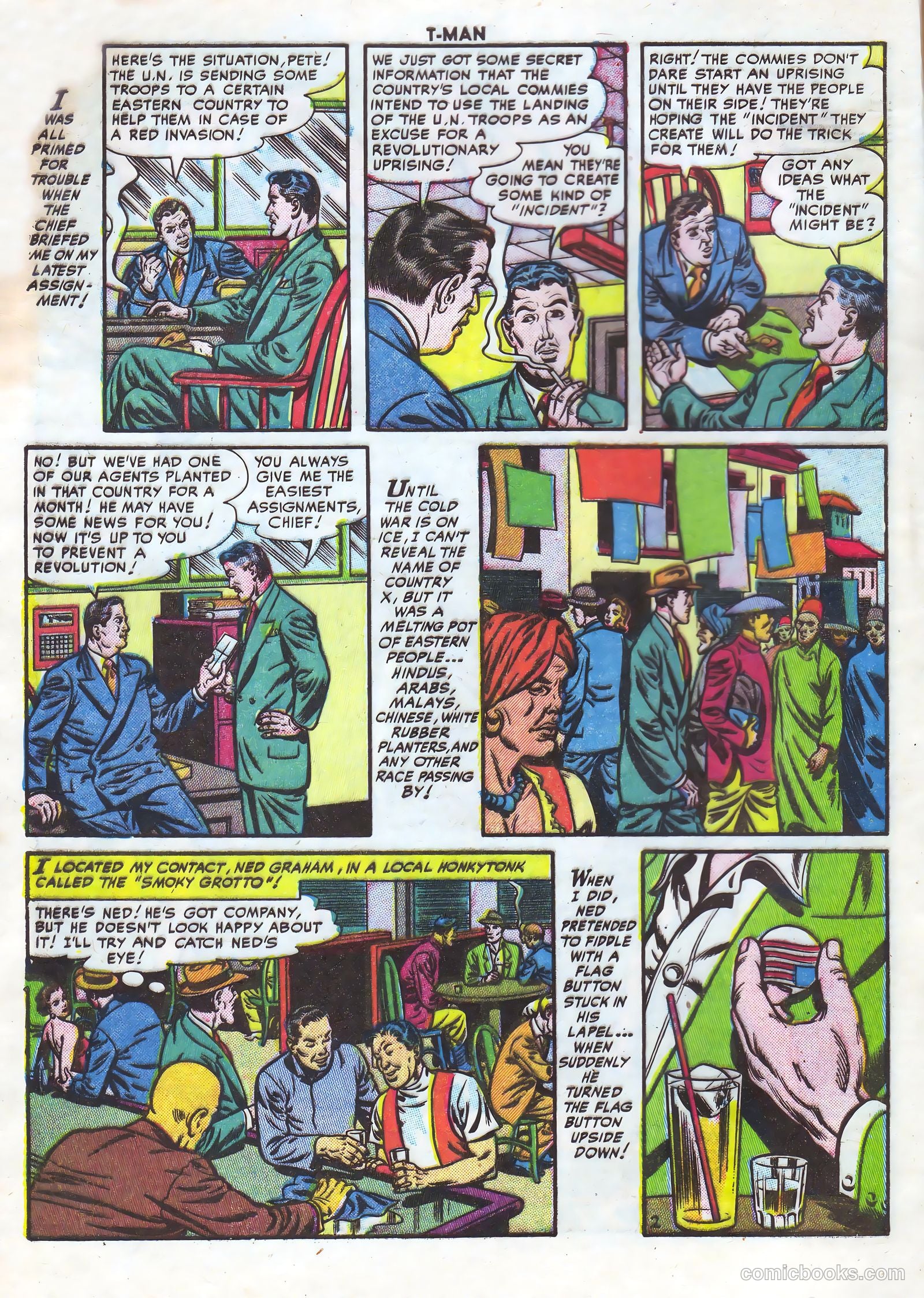 T-Man #8 — page 4 of 36