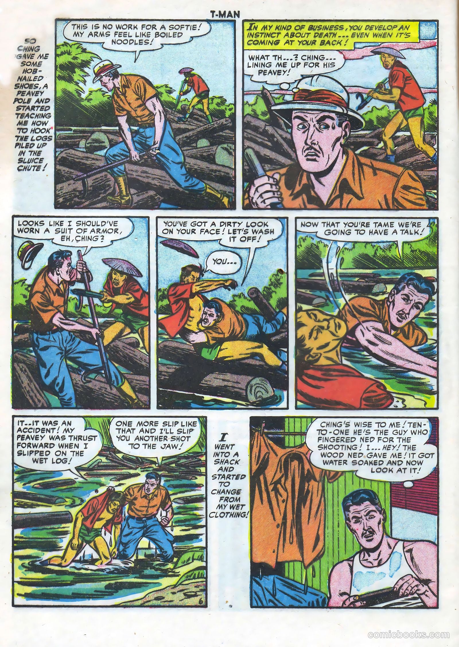 T-Man #8 — page 8 of 36