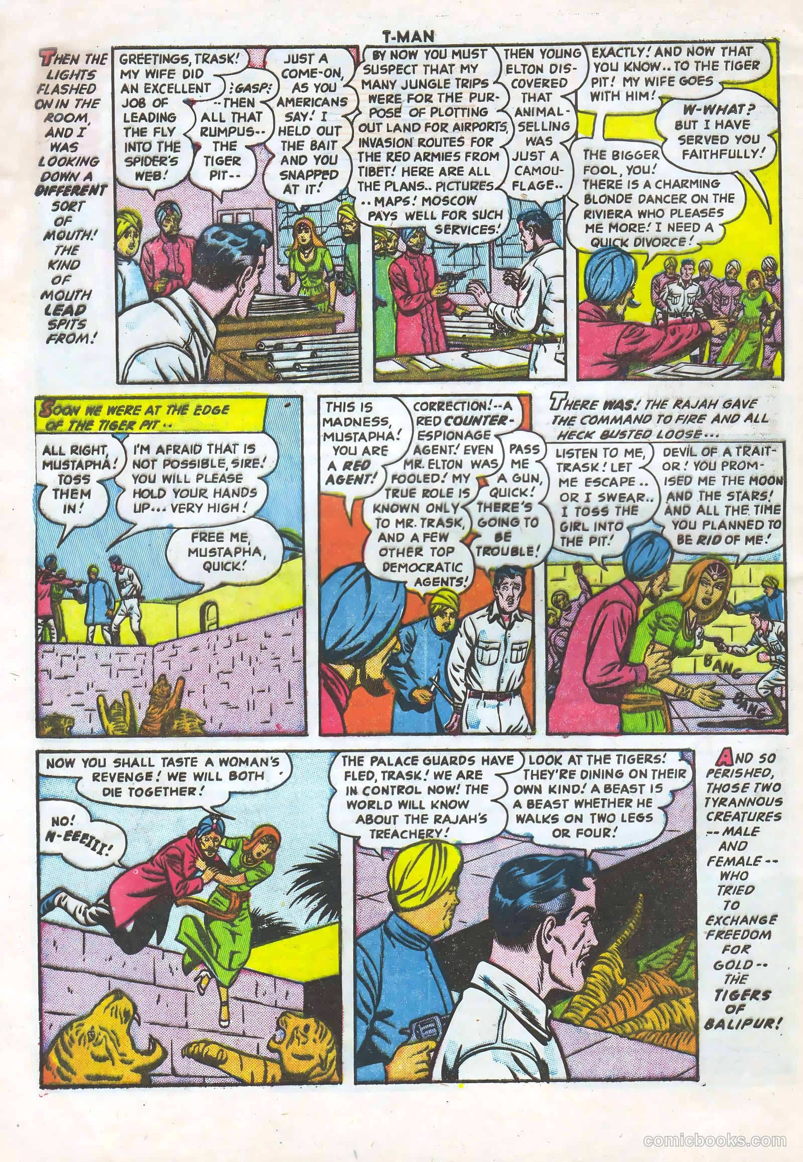 T-Man #8 — page 32 of 36