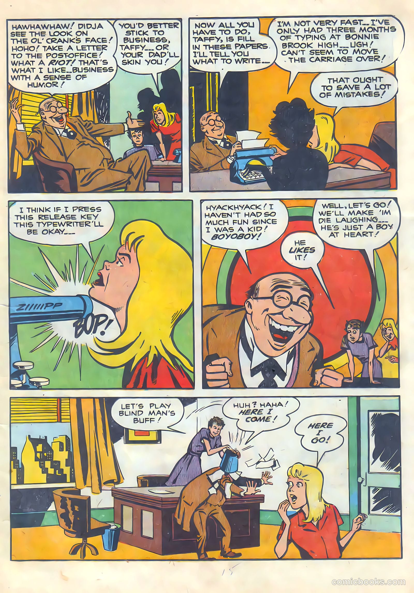 Taffy Comics #10 — page 15 of 52