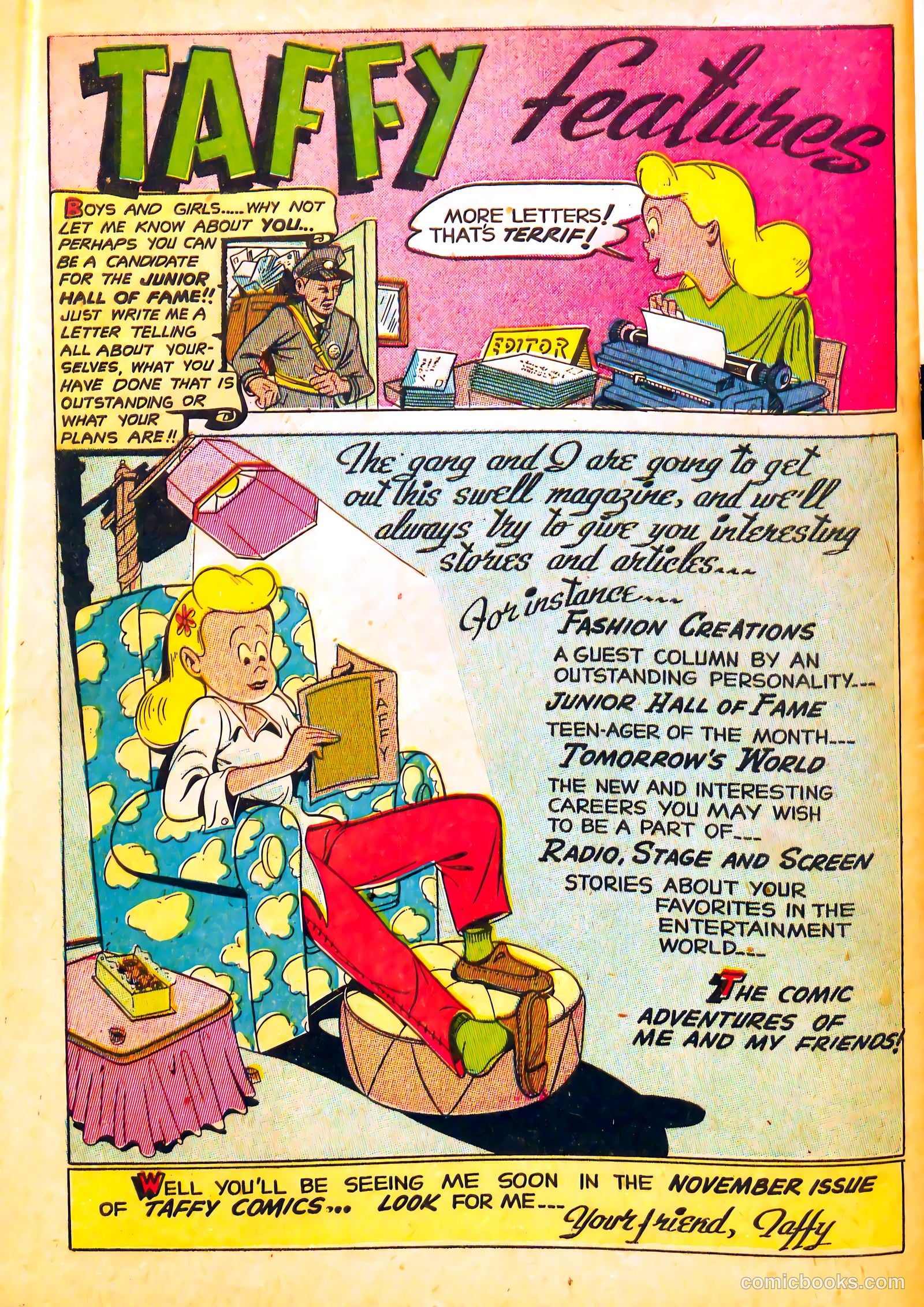 Taffy Comics #4 — page 49 of 51