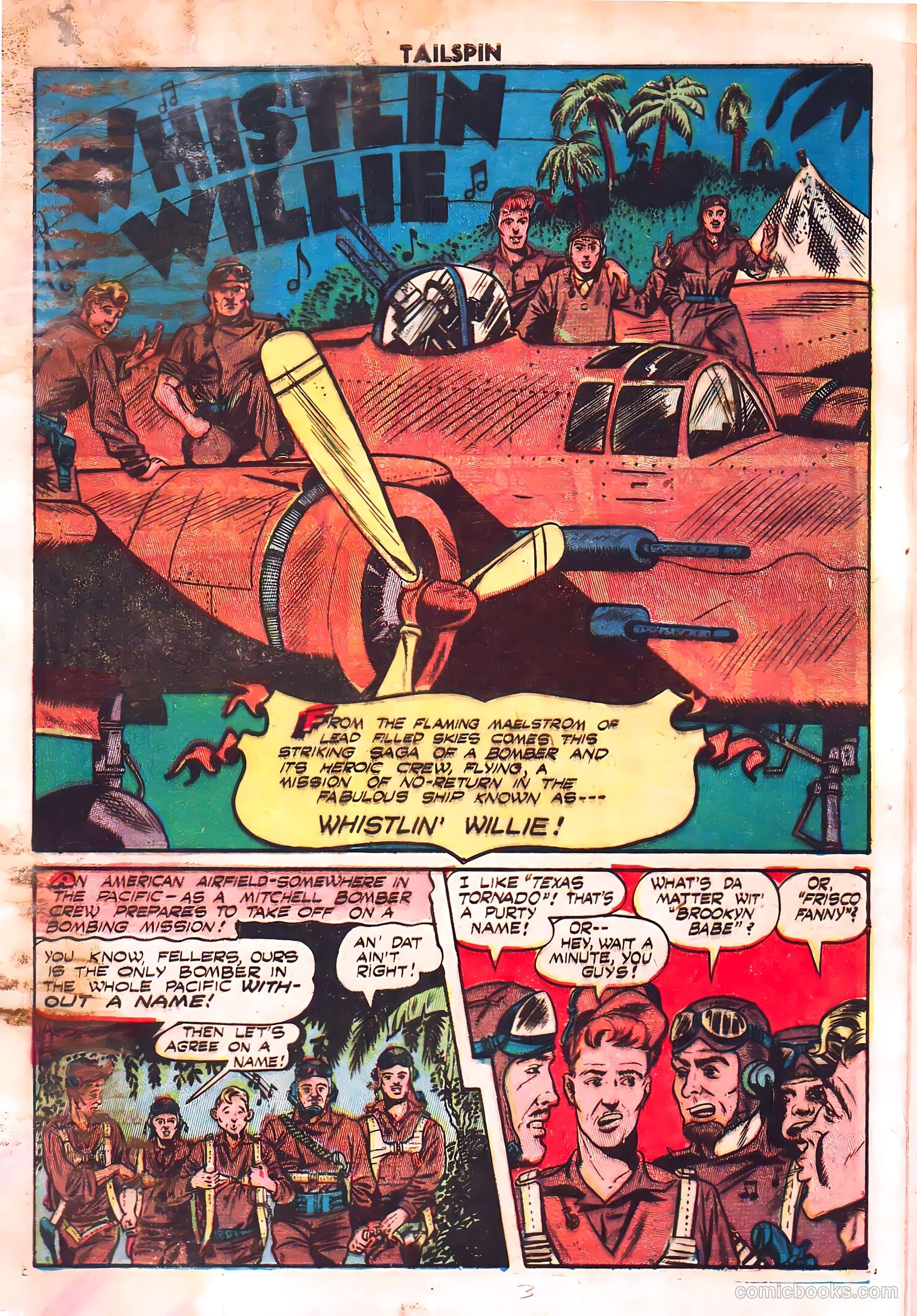 Tailspin Comics #1 — page 3 of 53